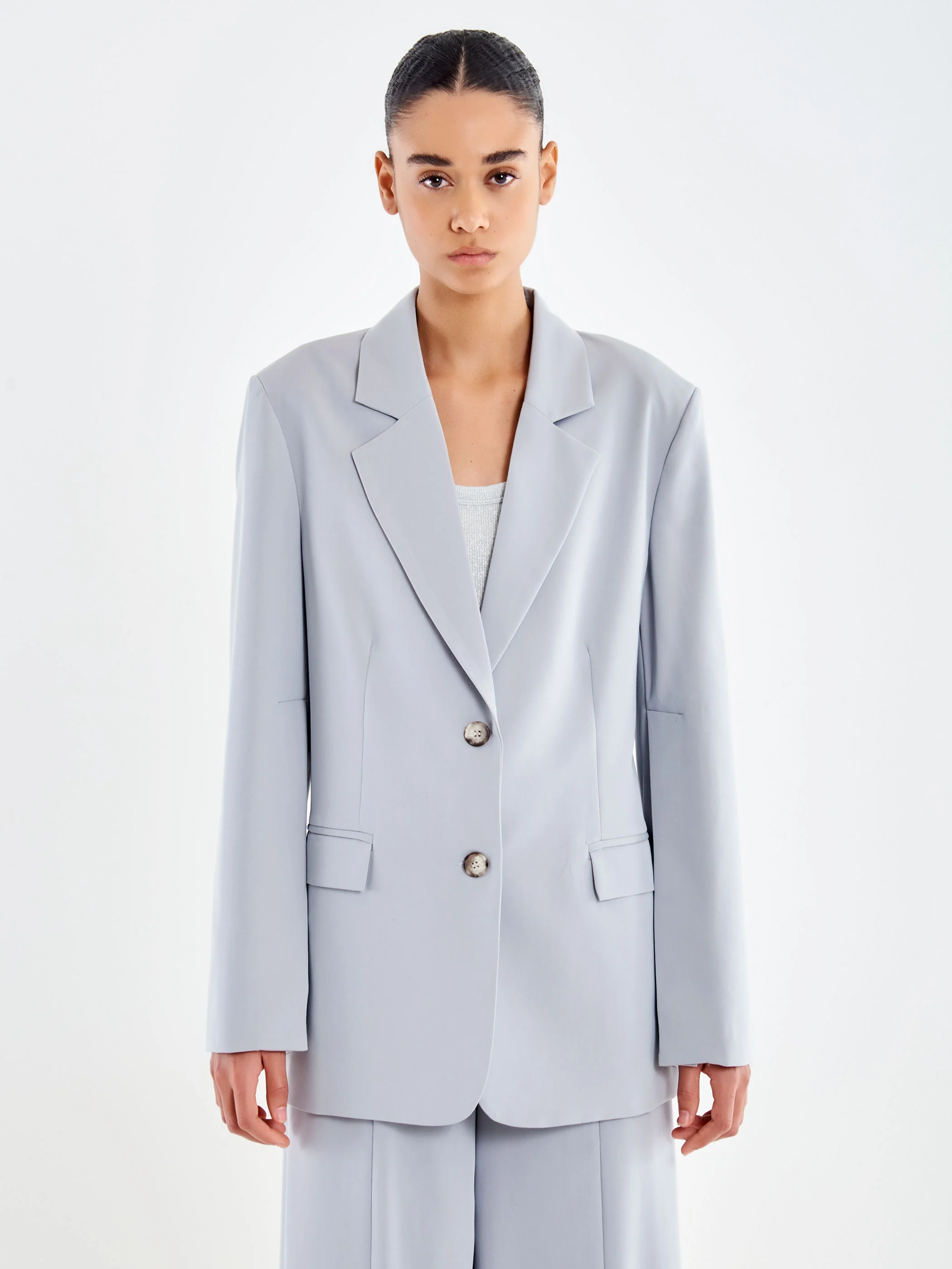 Blazer con Spacchi sulle Maniche - Image 3