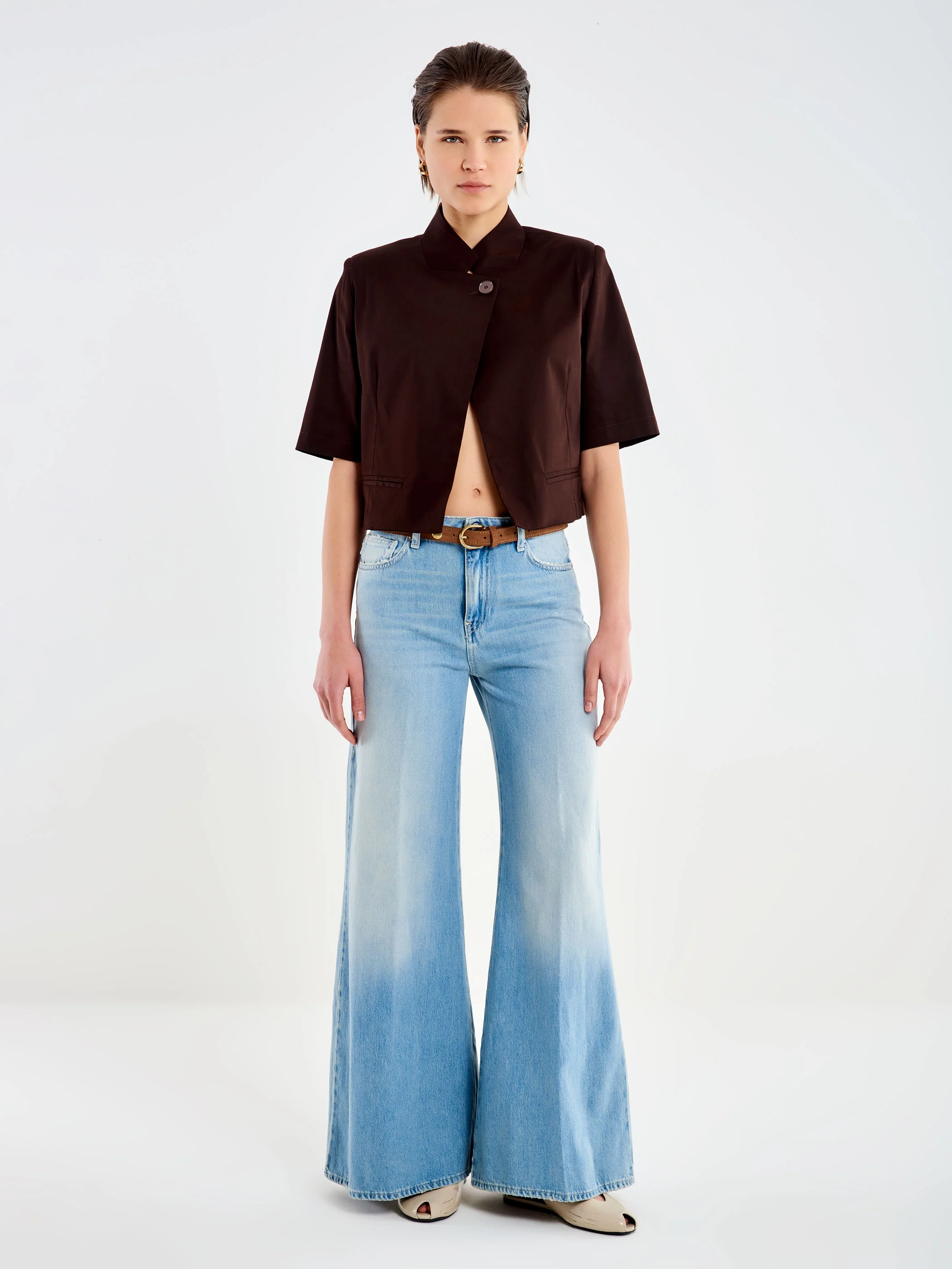 Blazer Cropped Boxy