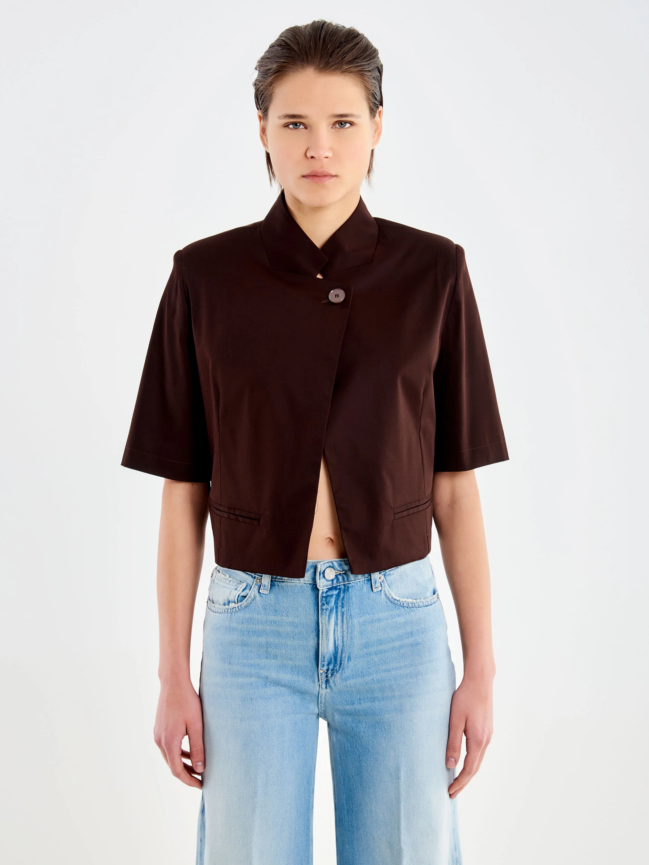 Blazer Cropped Boxy - Image 2