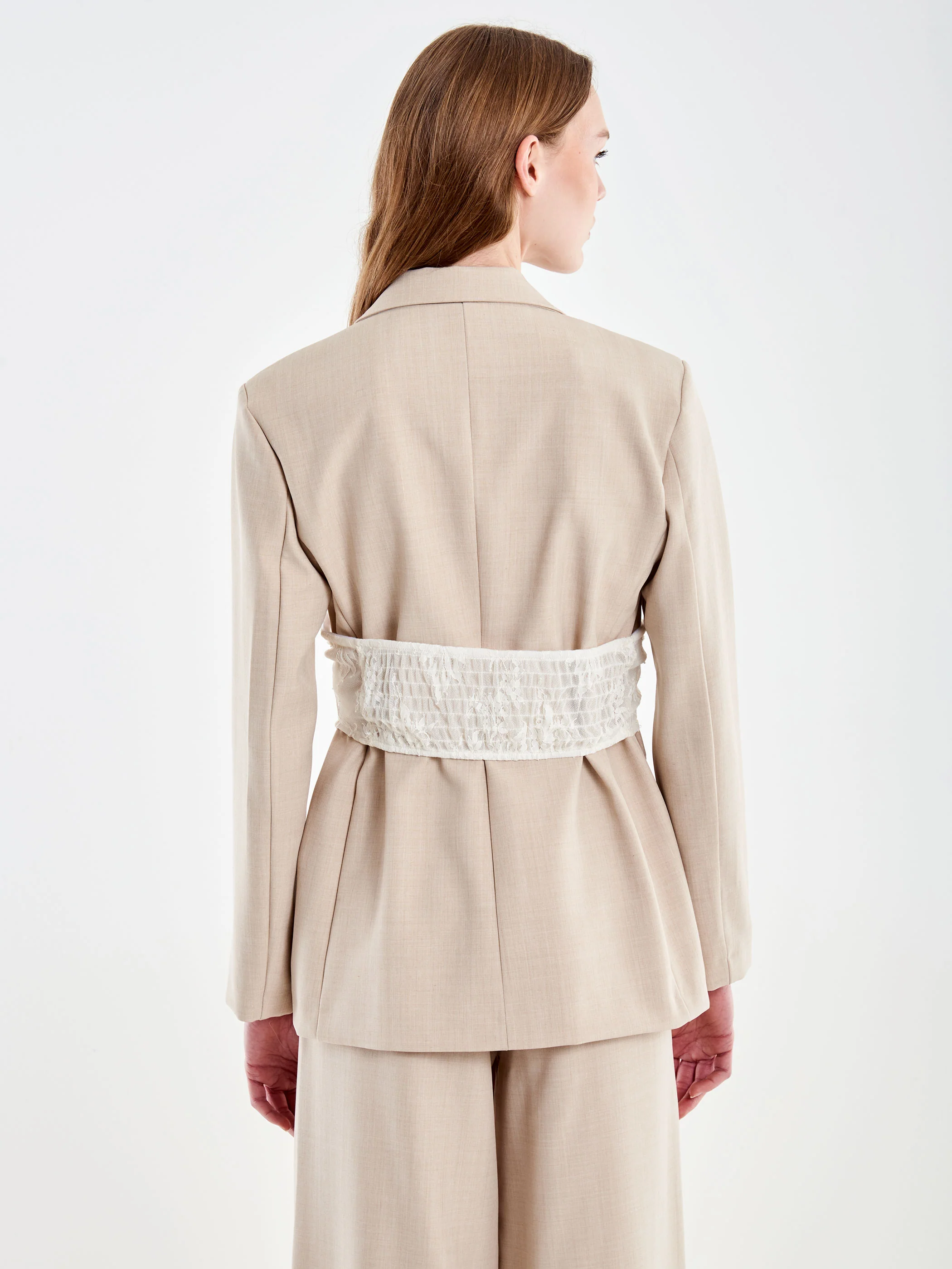 Blazer Doppiopetto con Corsetto - Image 3