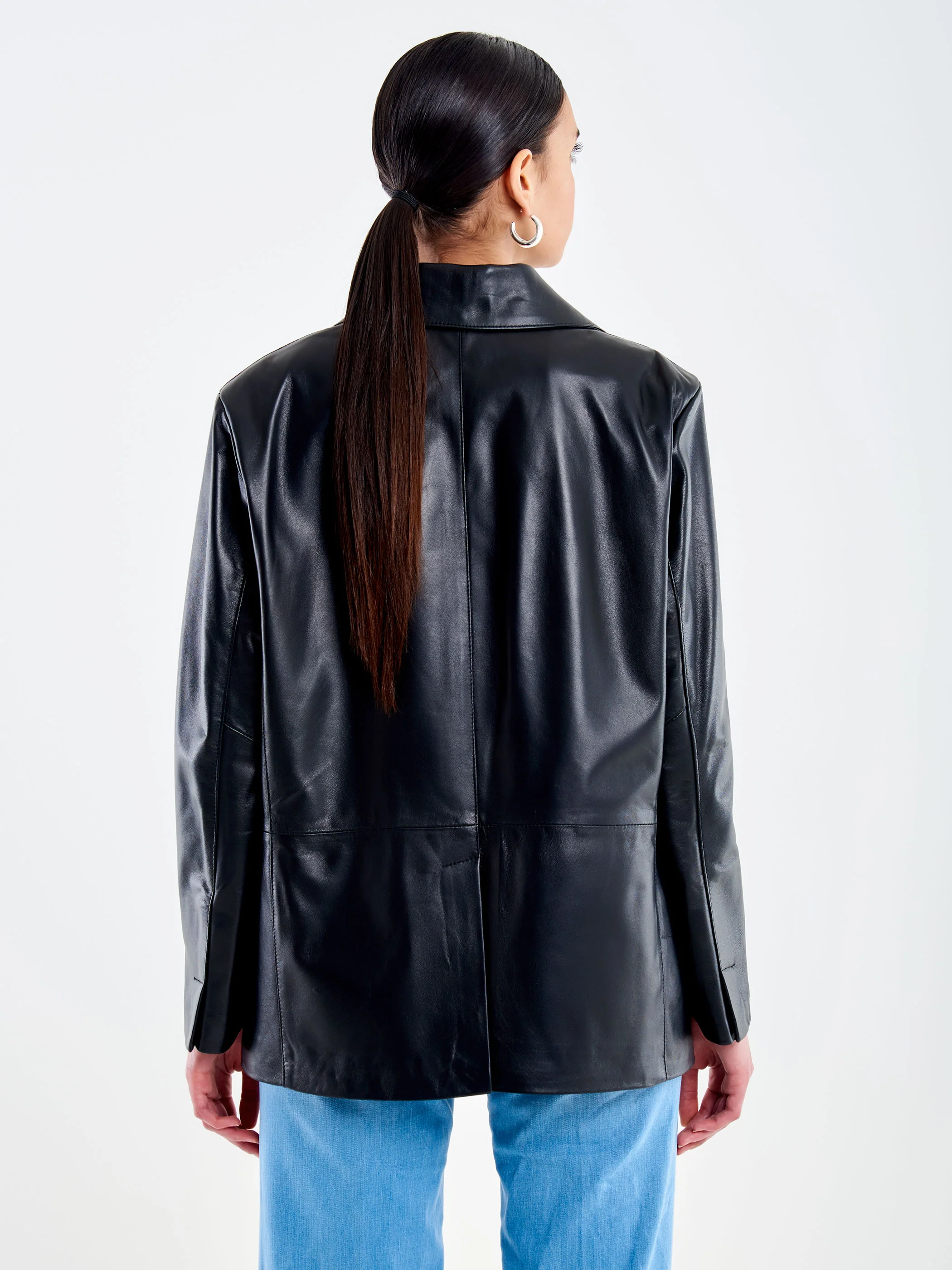 Blazer in Vera Pelle Nappa - Image 3
