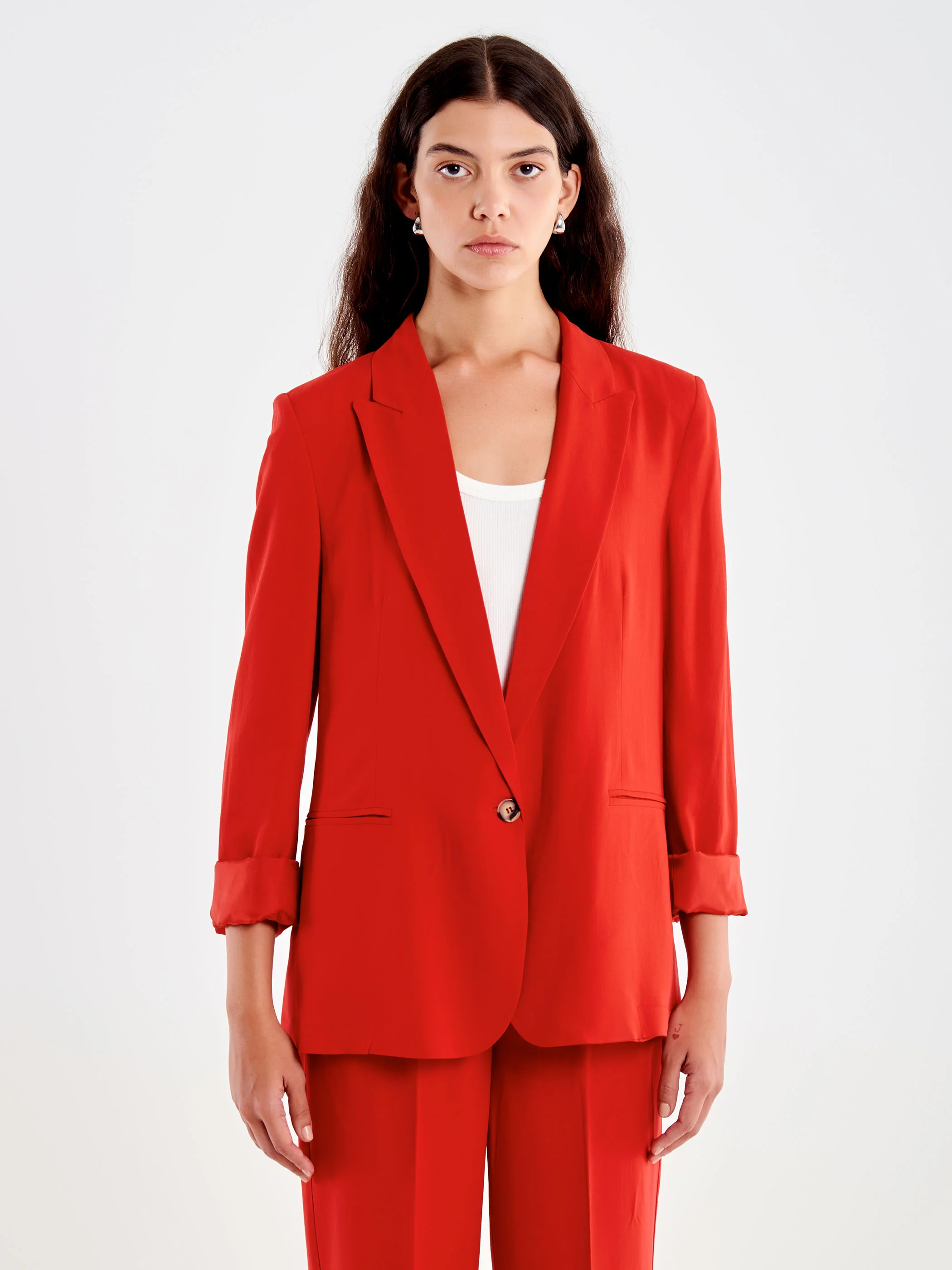 Blazer in Viscosa Lino - Image 2