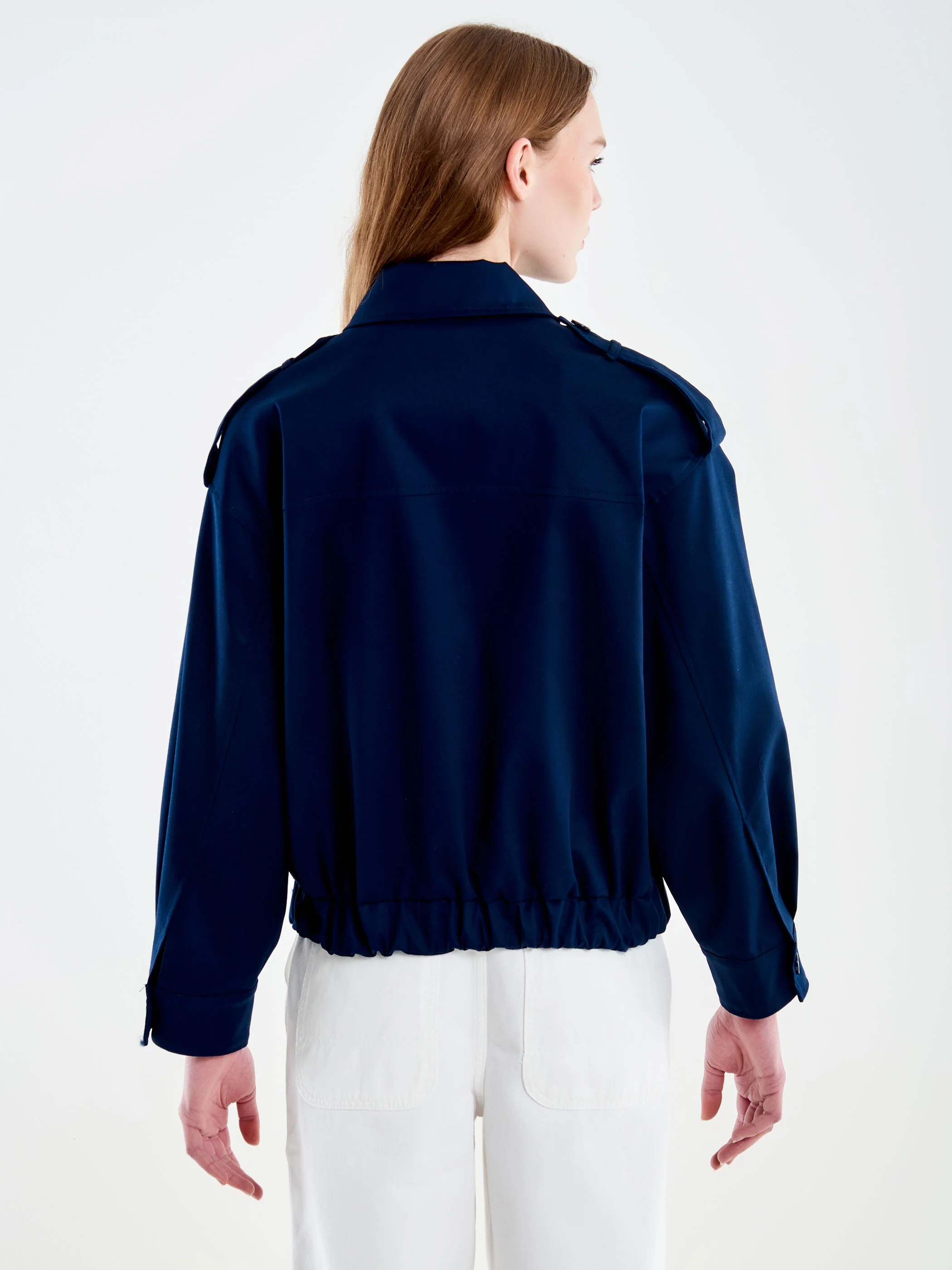 Bomber con Tasconi in Cotone - Image 3