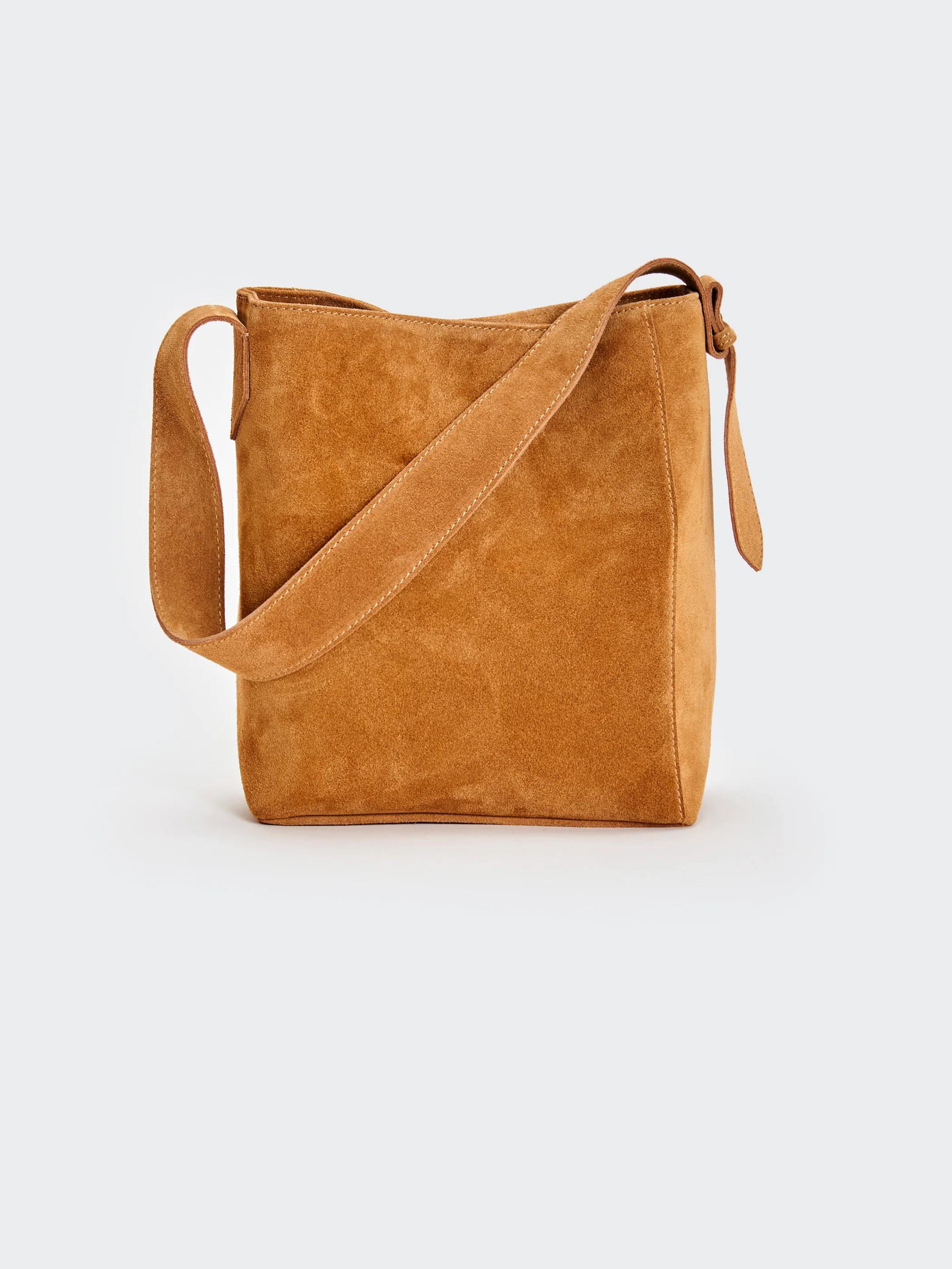 Borsa Secchiello in Pelle Scamosciata - Image 3