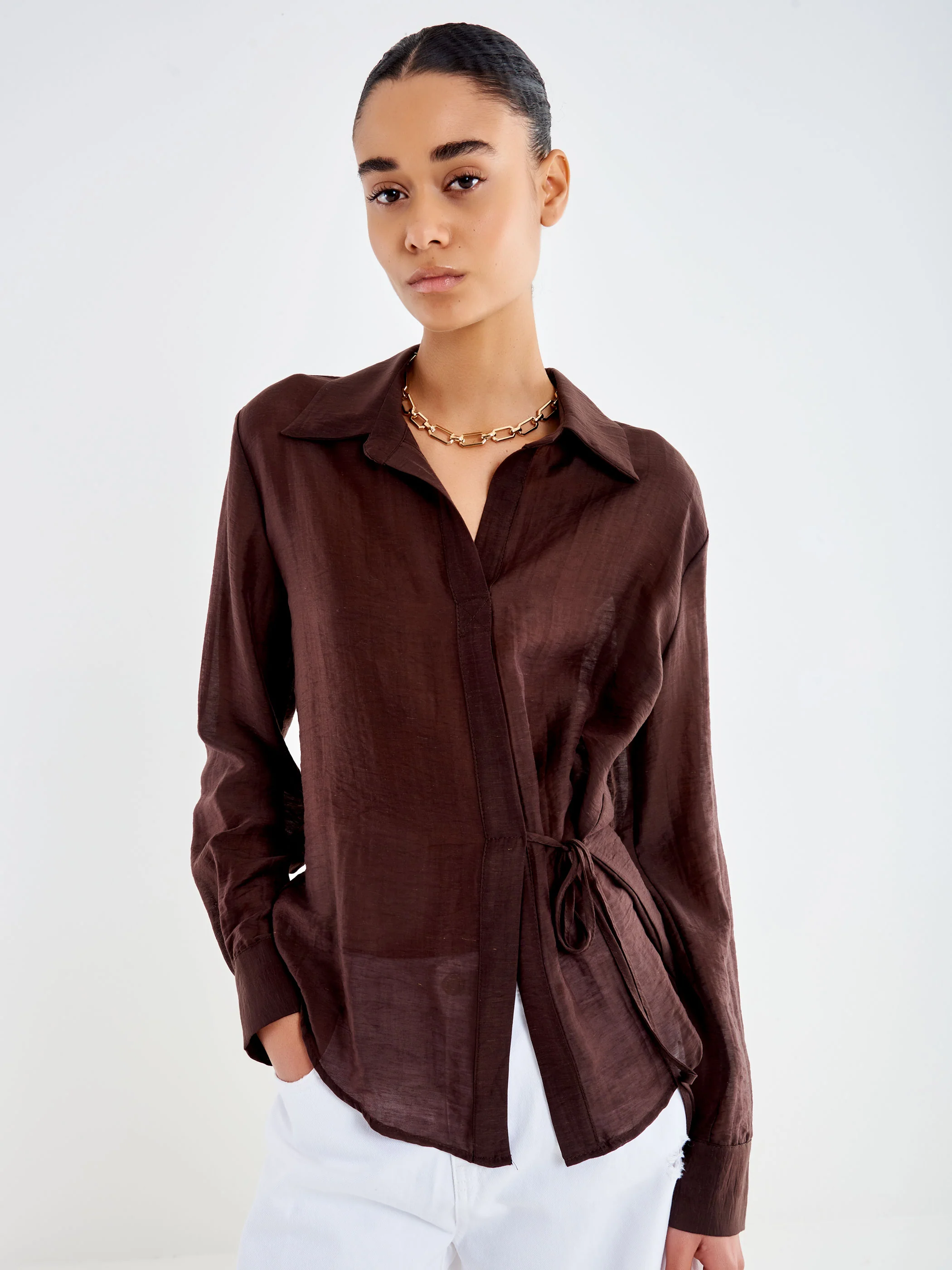 Camicia in Misto Lino