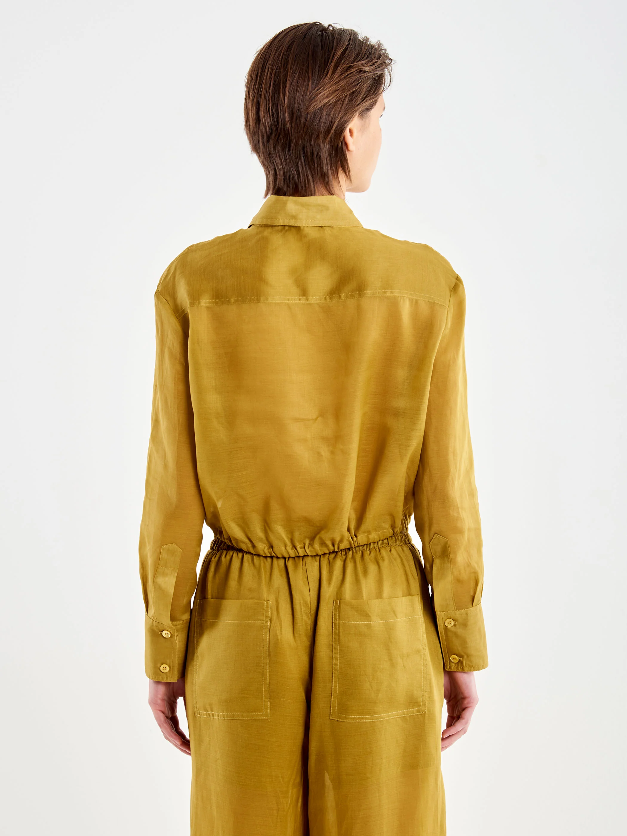 Camicia in Voile con Coulisse - Image 3