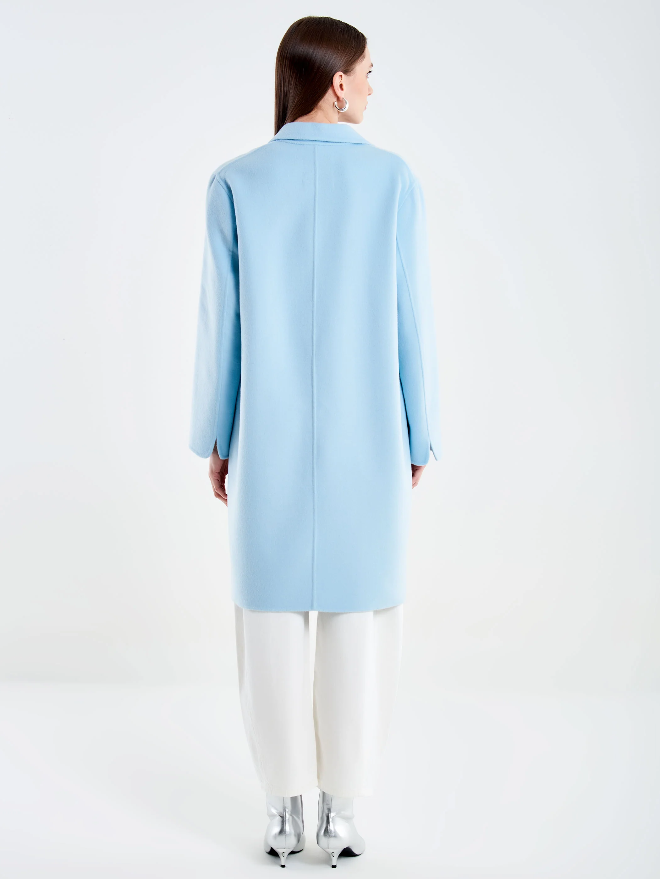 Cappotto Ovetto Azzurro con Fiore - Image 3
