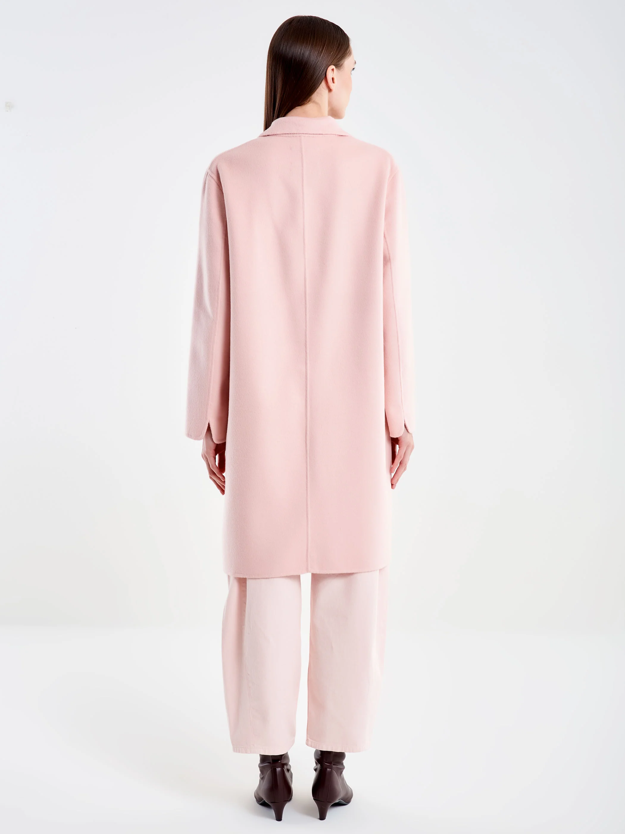Cappotto Ovetto Rosa con Fiore - Image 3