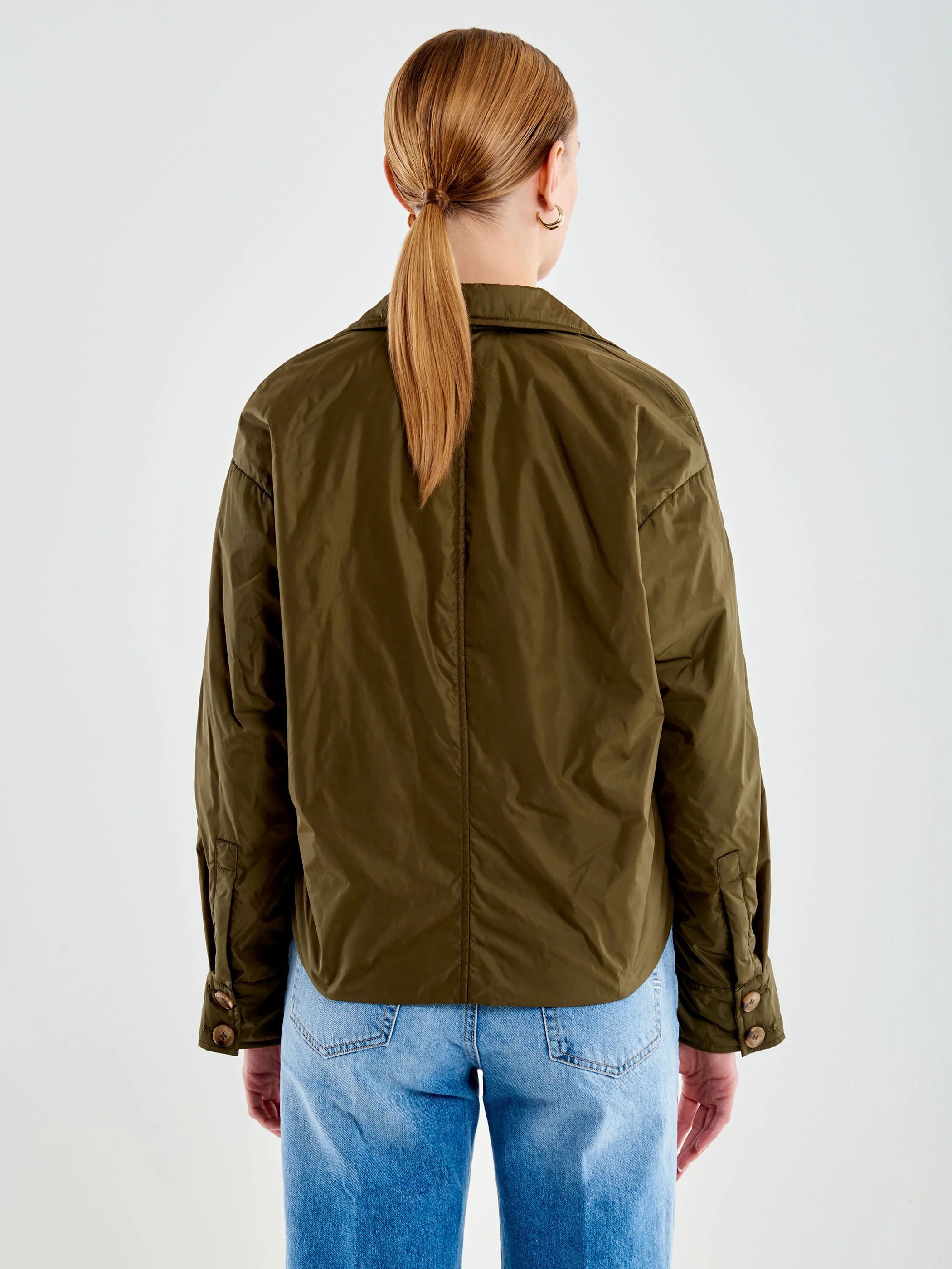 Giacca Camicia Imbottita Militare - Image 3