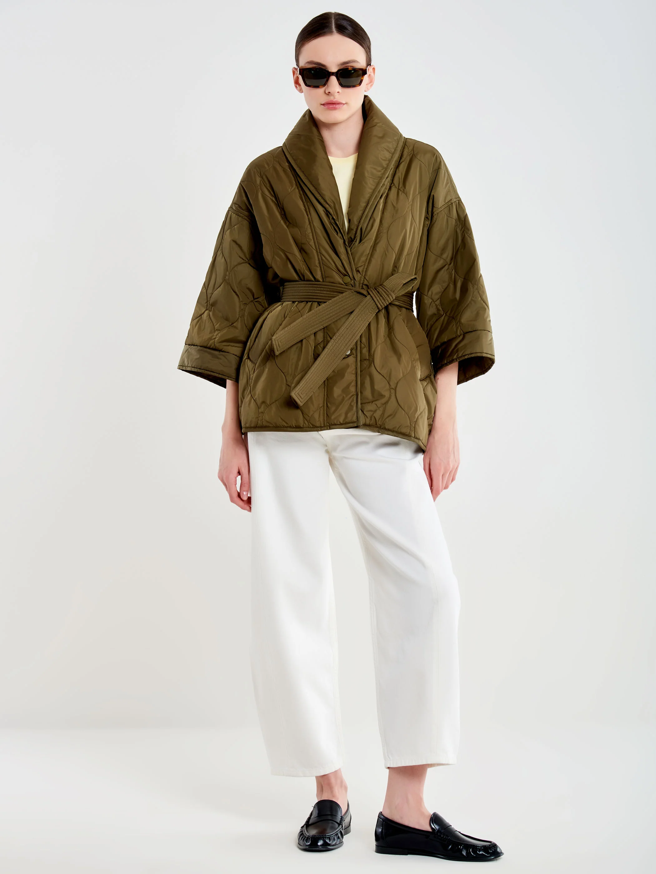 Giacca Kimono Trapuntata