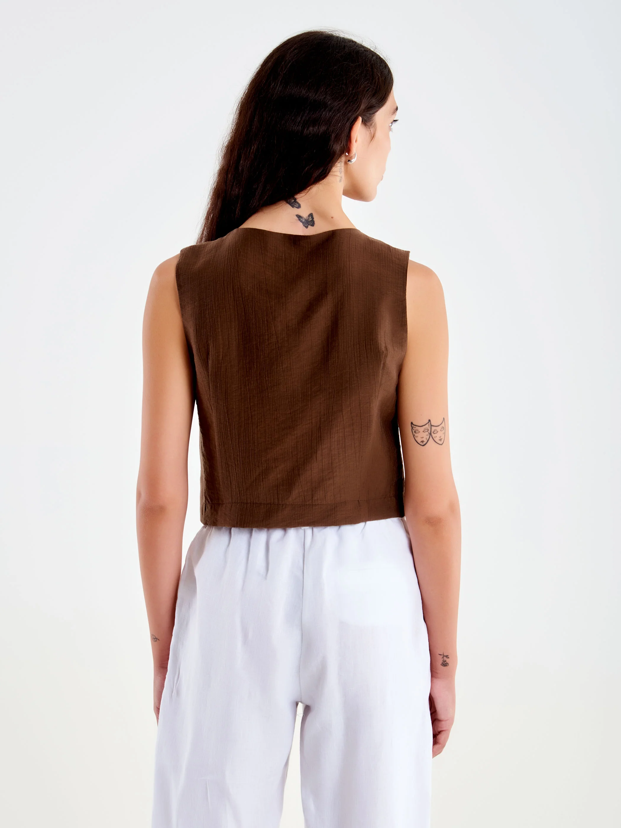Gilet Chiusura con Cordine - Image 3