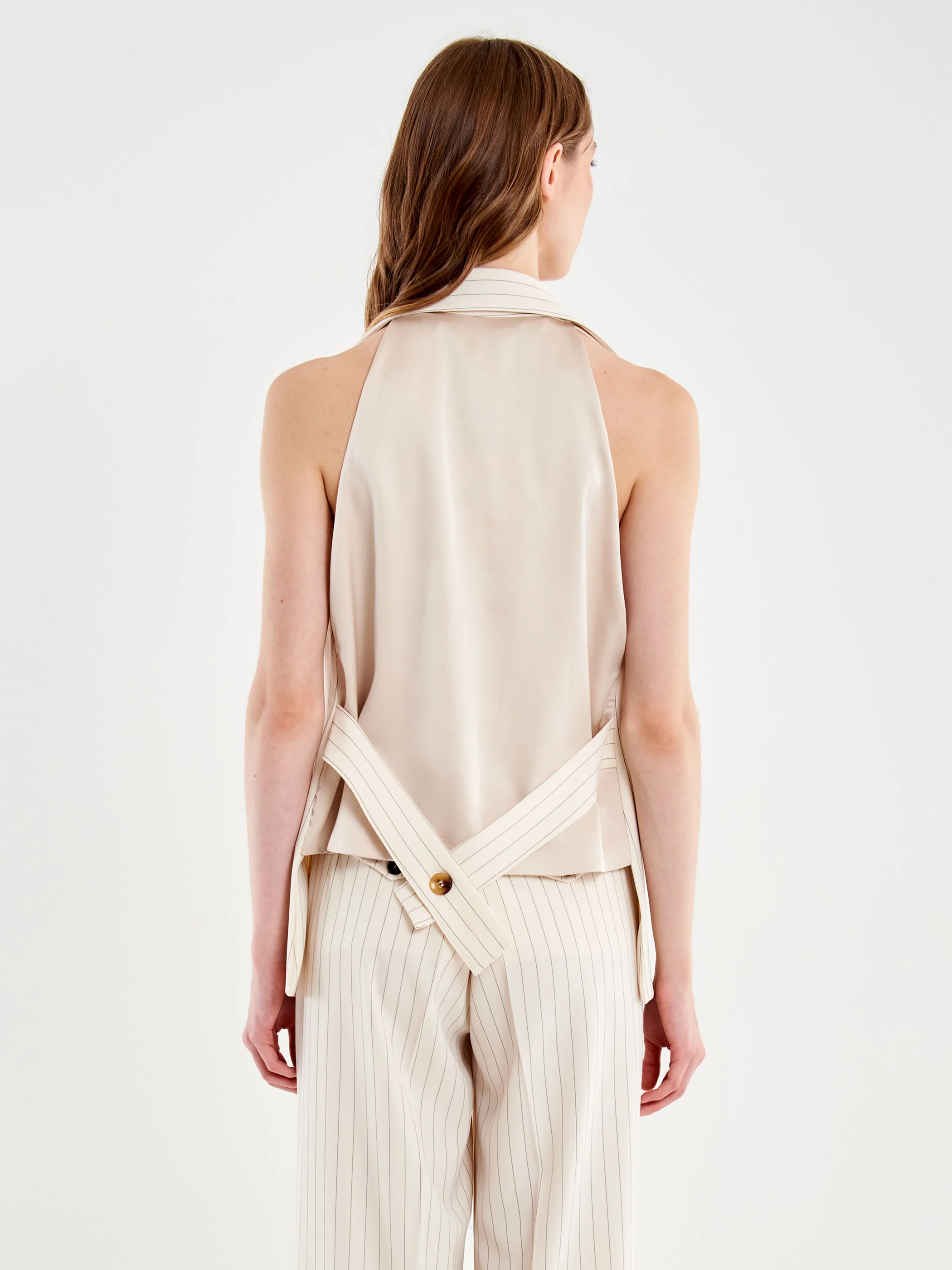 Gilet Gessato Smanicato - Image 3