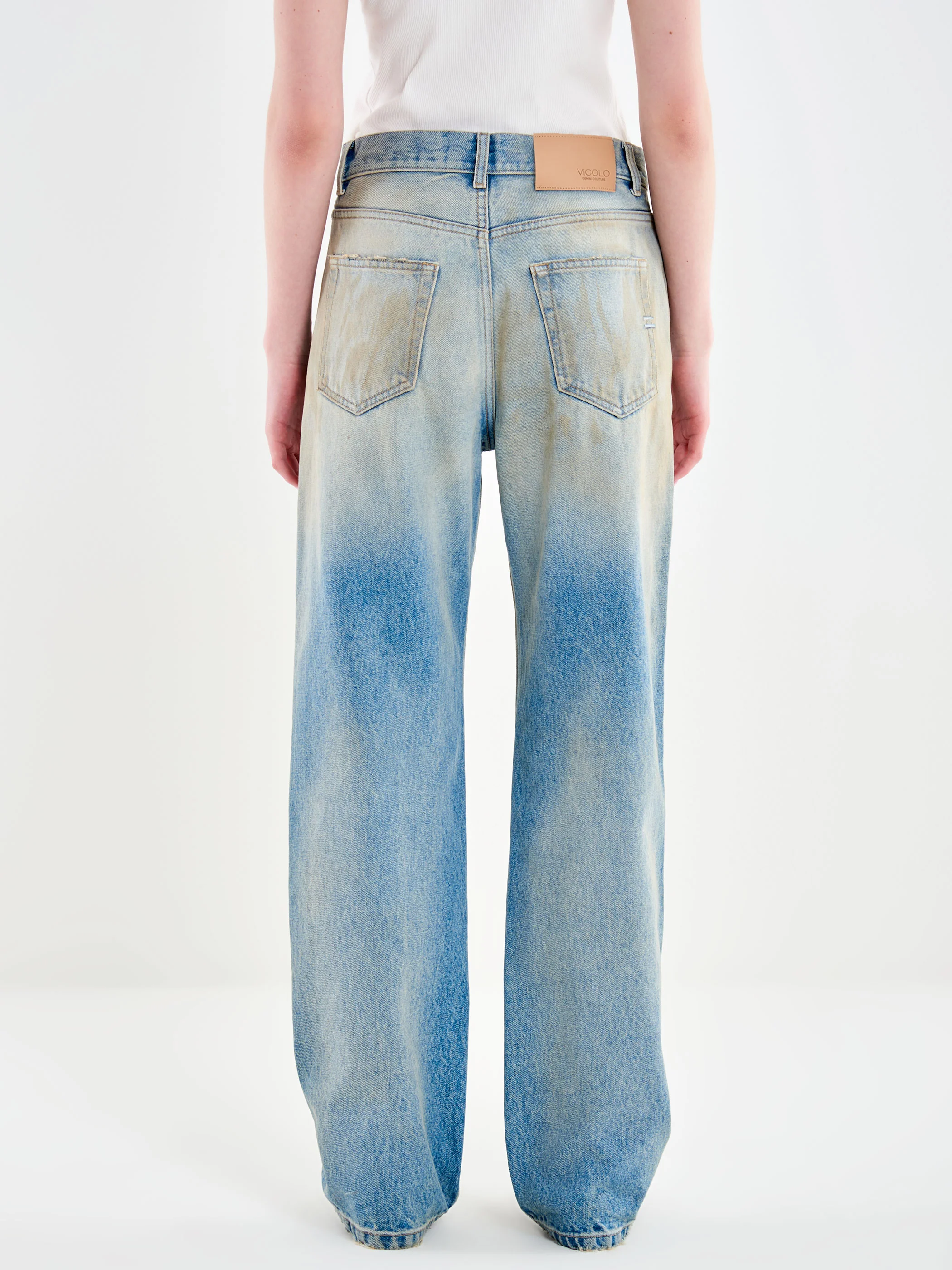 Jeans Adriana effetto Vintage - Image 2
