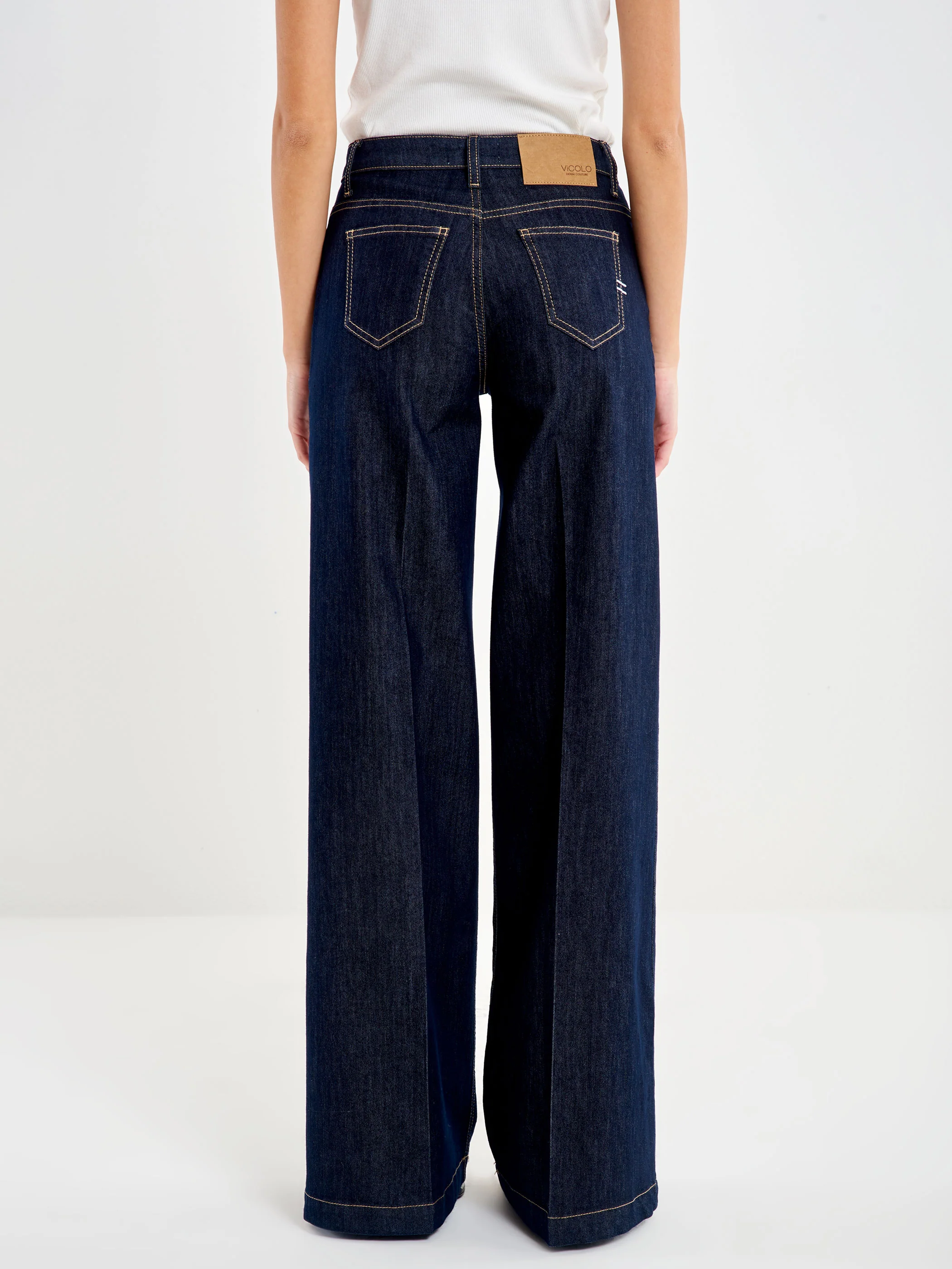 Jeans Elena Wide Leg Rinse - Image 3
