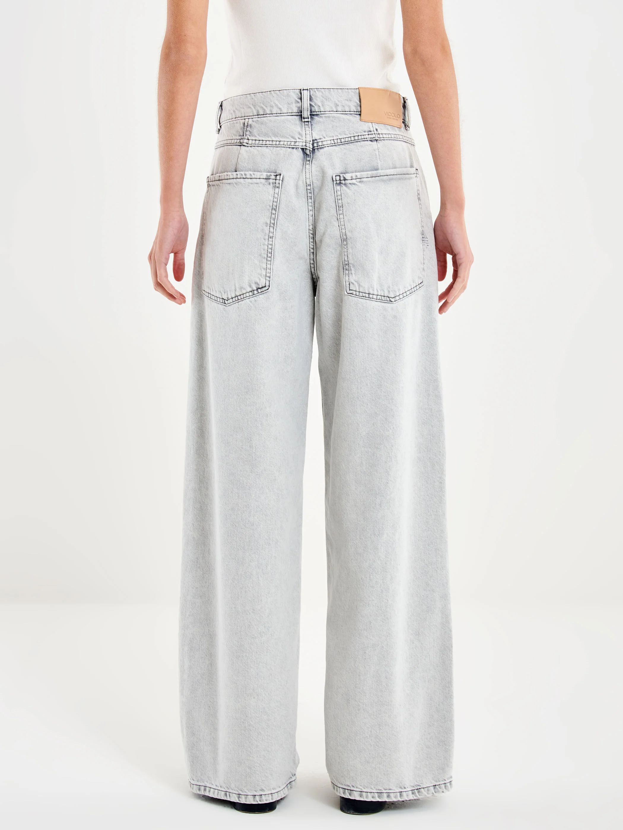 Jeans Icon Mia Baggy Grigio - Image 3