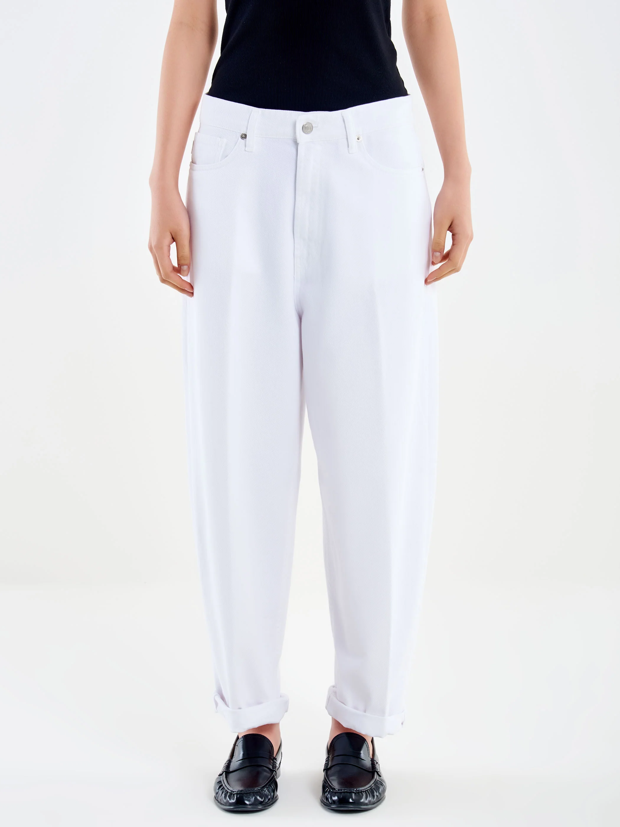 Jeans Laila Relaxed Fit Bianco - Image 2
