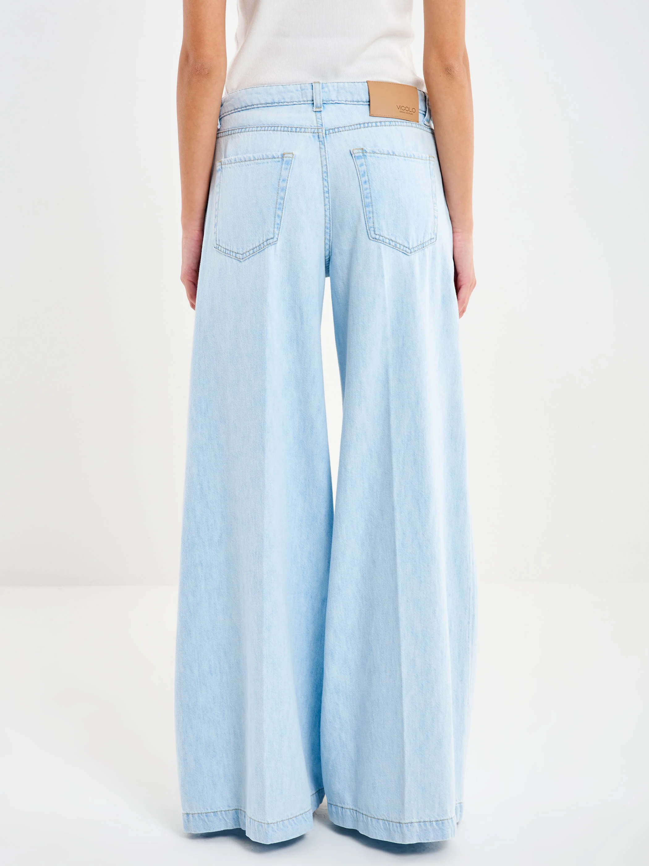 Jeans Madison Wide Leg Chiaro - Image 3