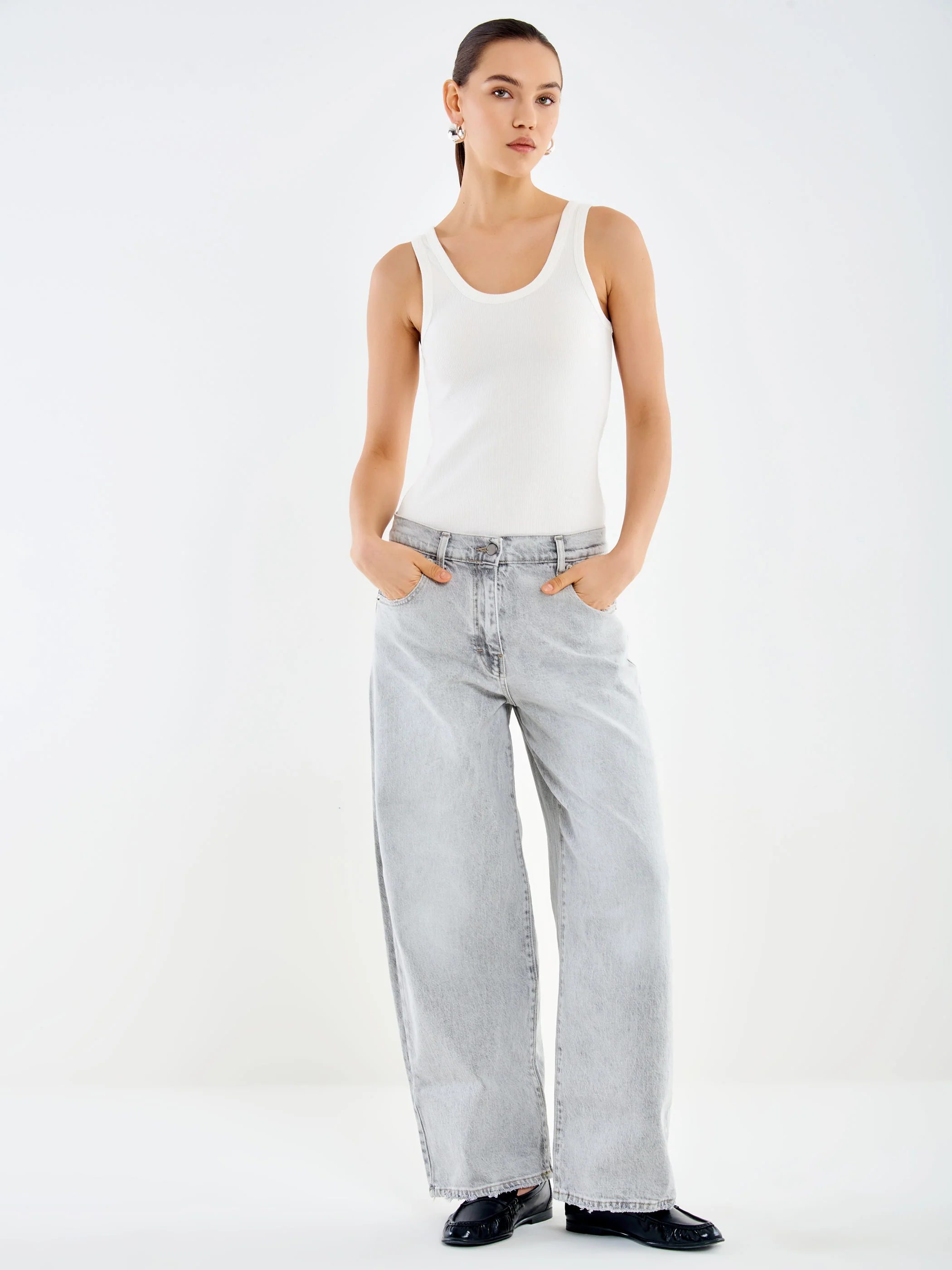 Jeans Sara Grigio
