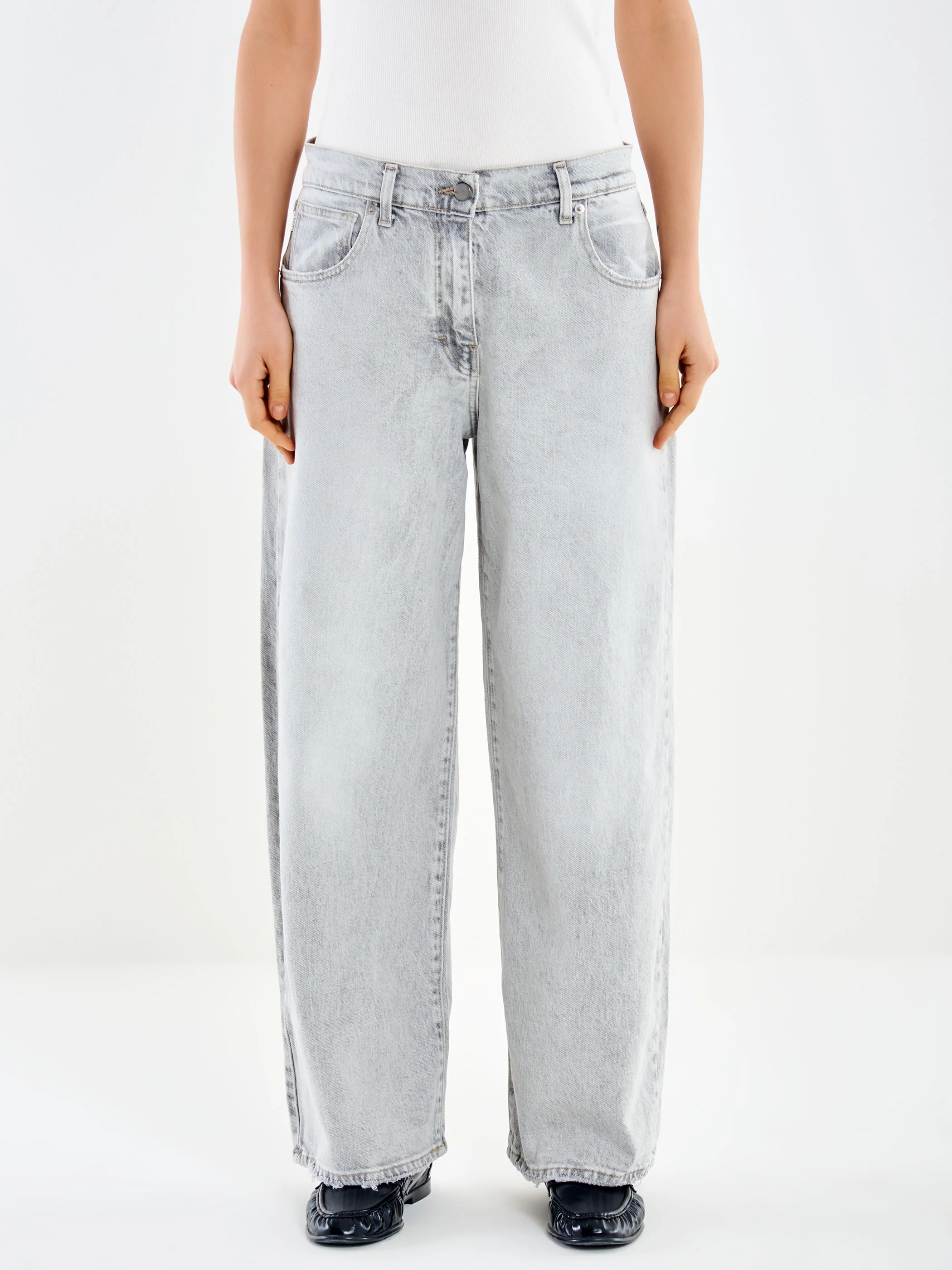 Jeans Sara Grigio - Image 2