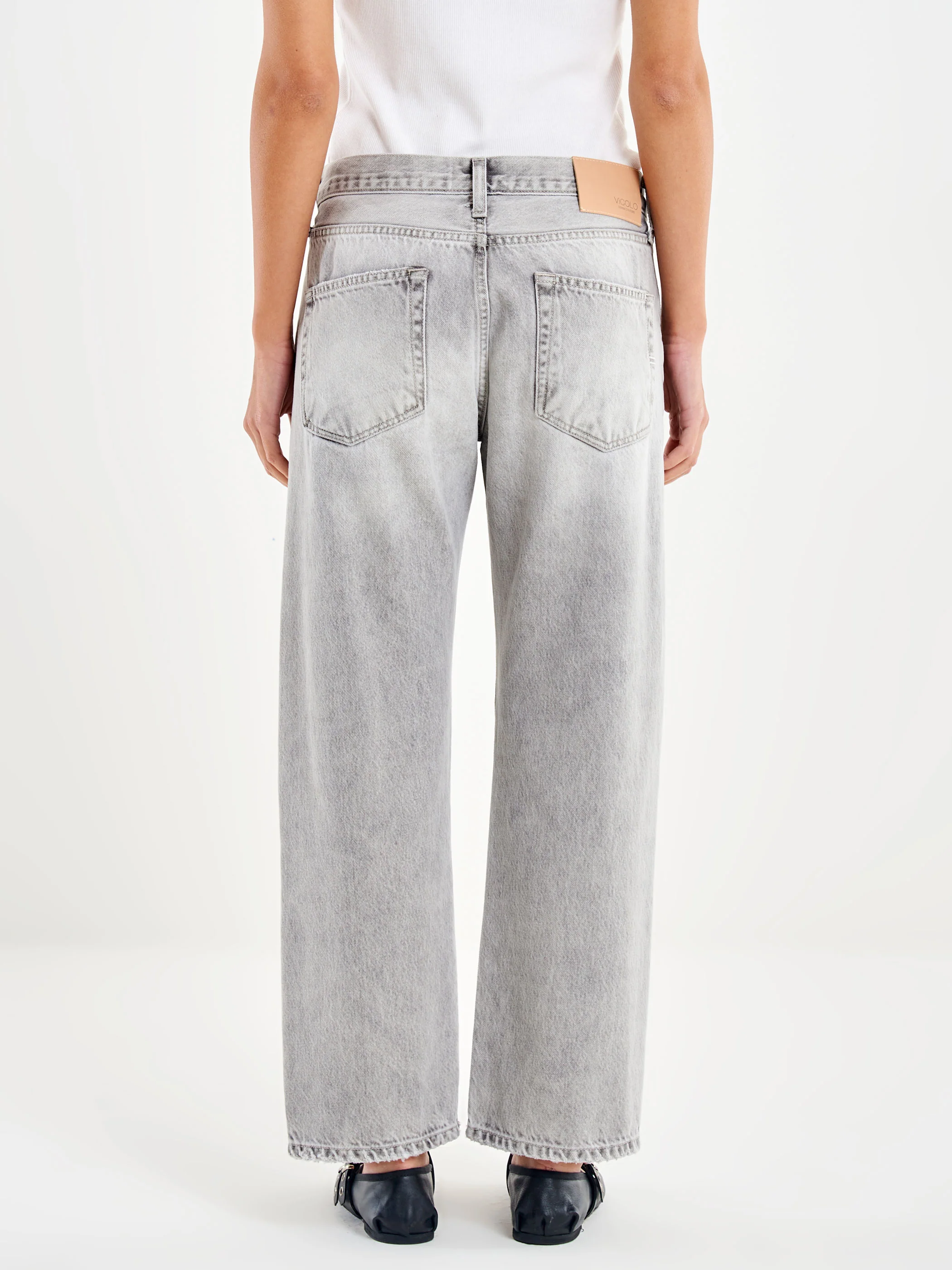 Jeans Zeke Relaxed Grigio - Image 3