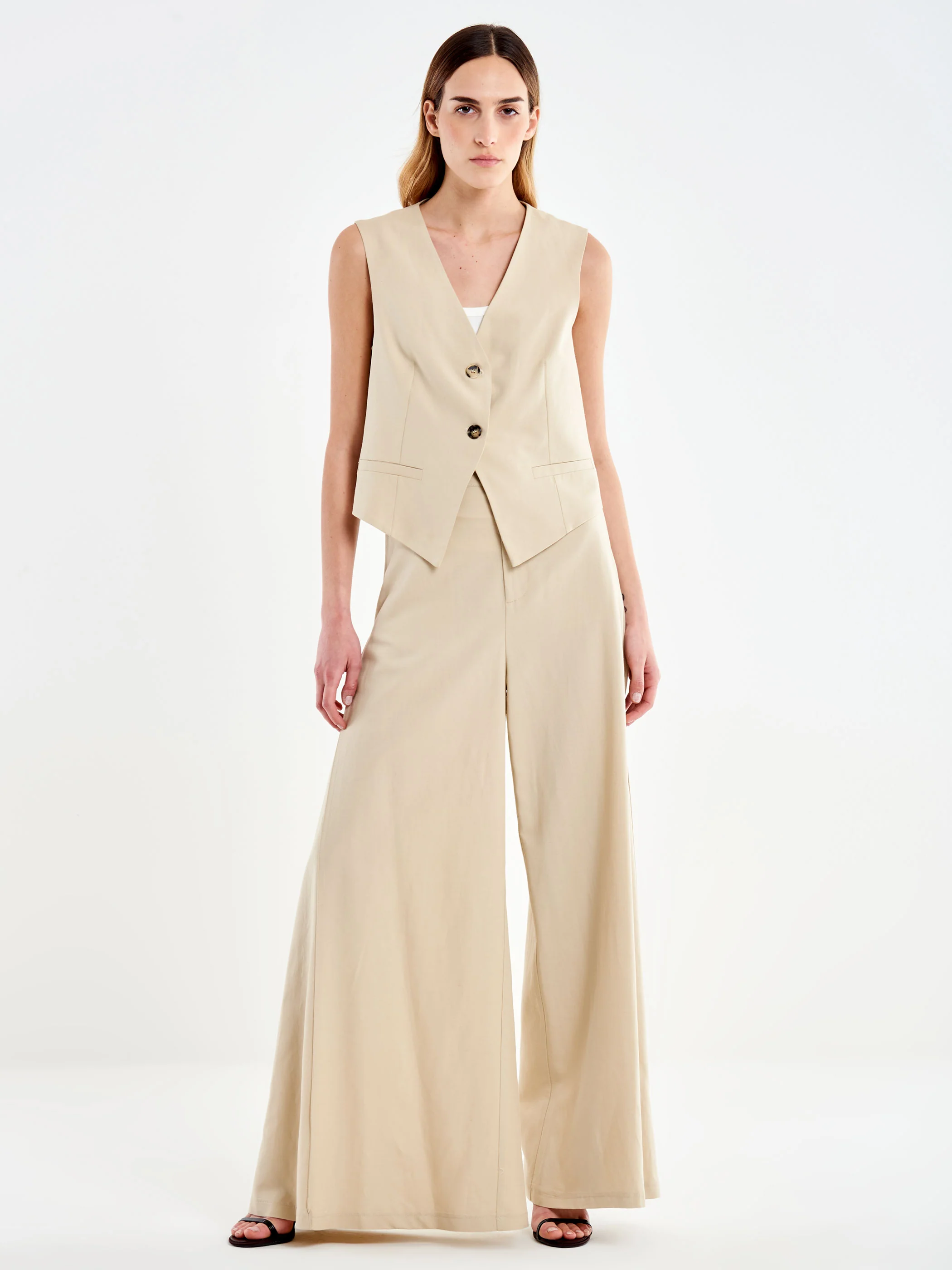 Pantalone Ampio con Spicchio Laterale