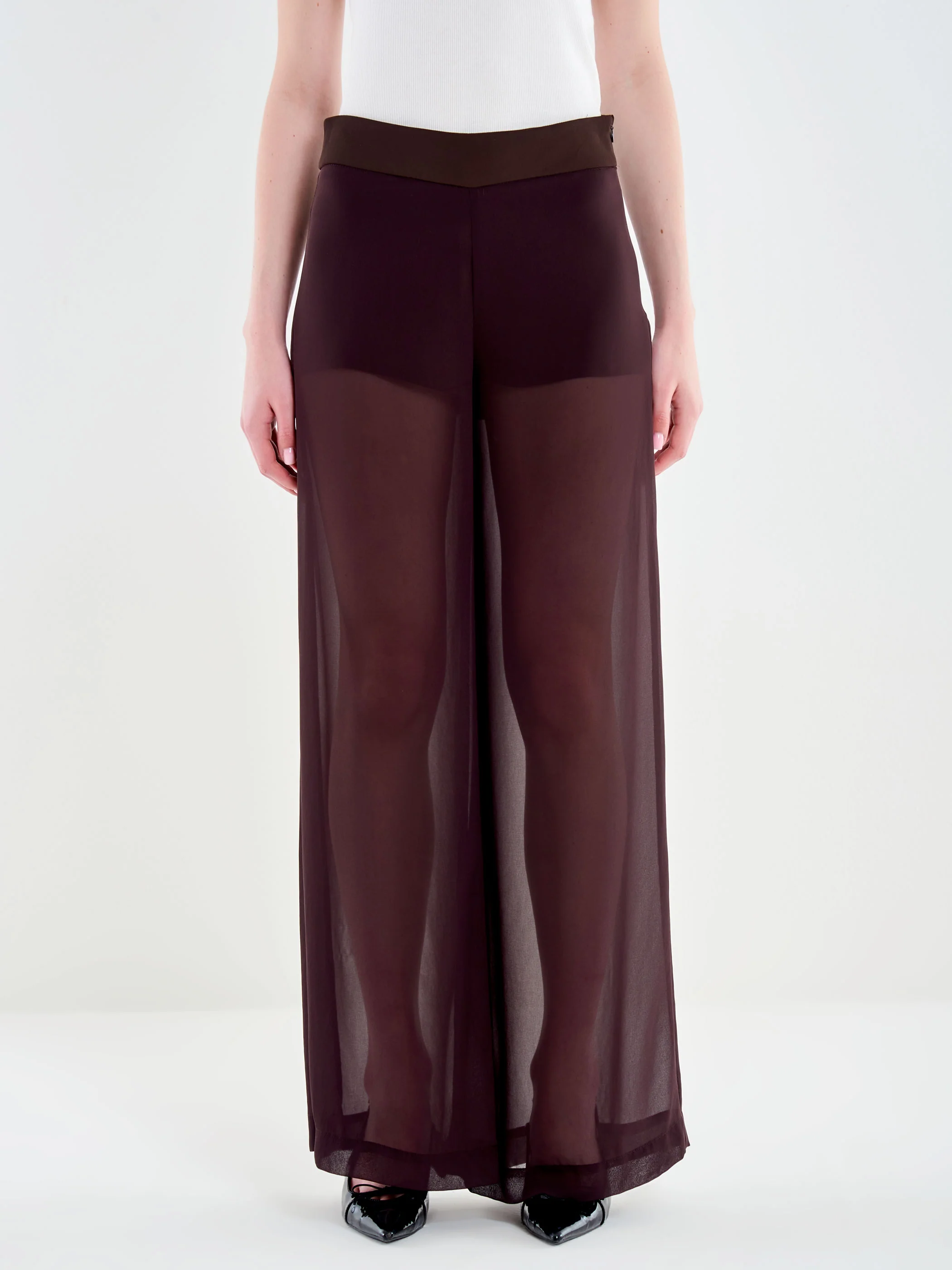 Pantalone Ampio in Gorgette - Image 2