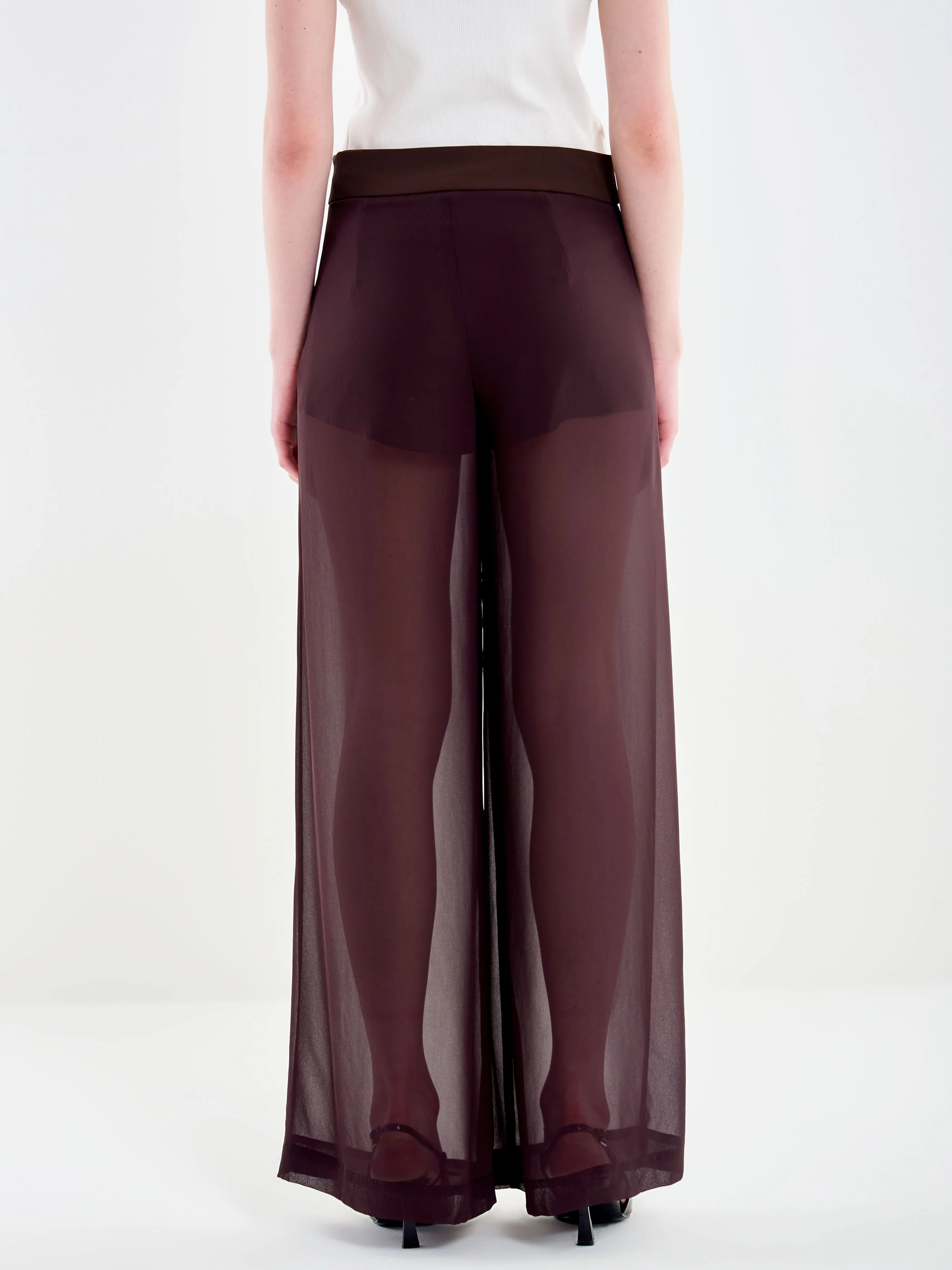 Pantalone Ampio in Gorgette - Image 3