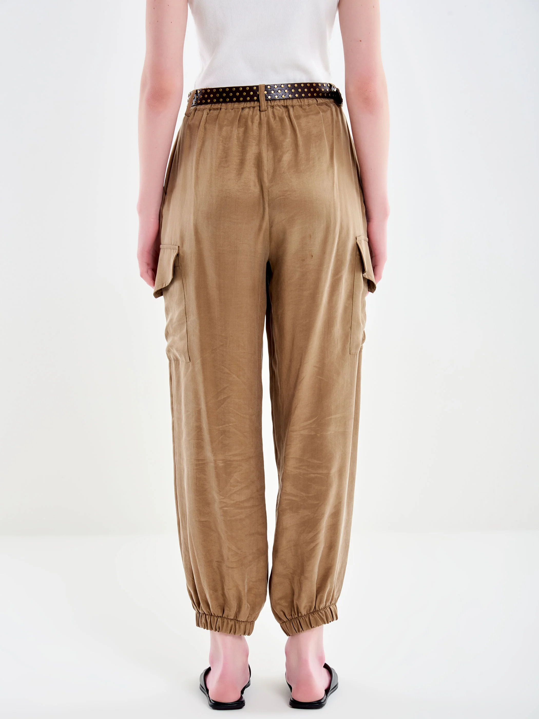 Pantalone con Tascone e Cintura - Image 3