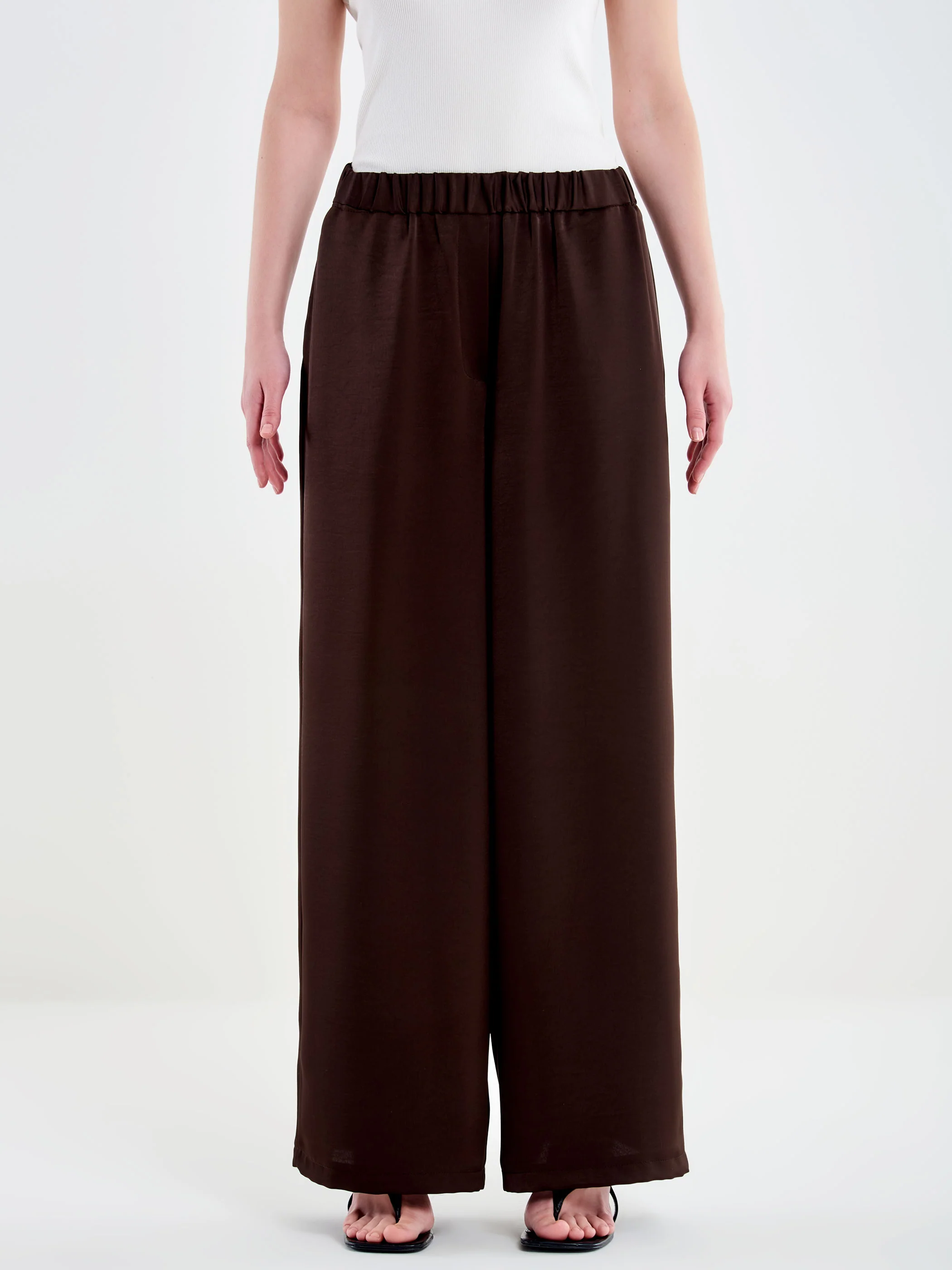 Pantalone in Raso Elastico in Vita - Image 2
