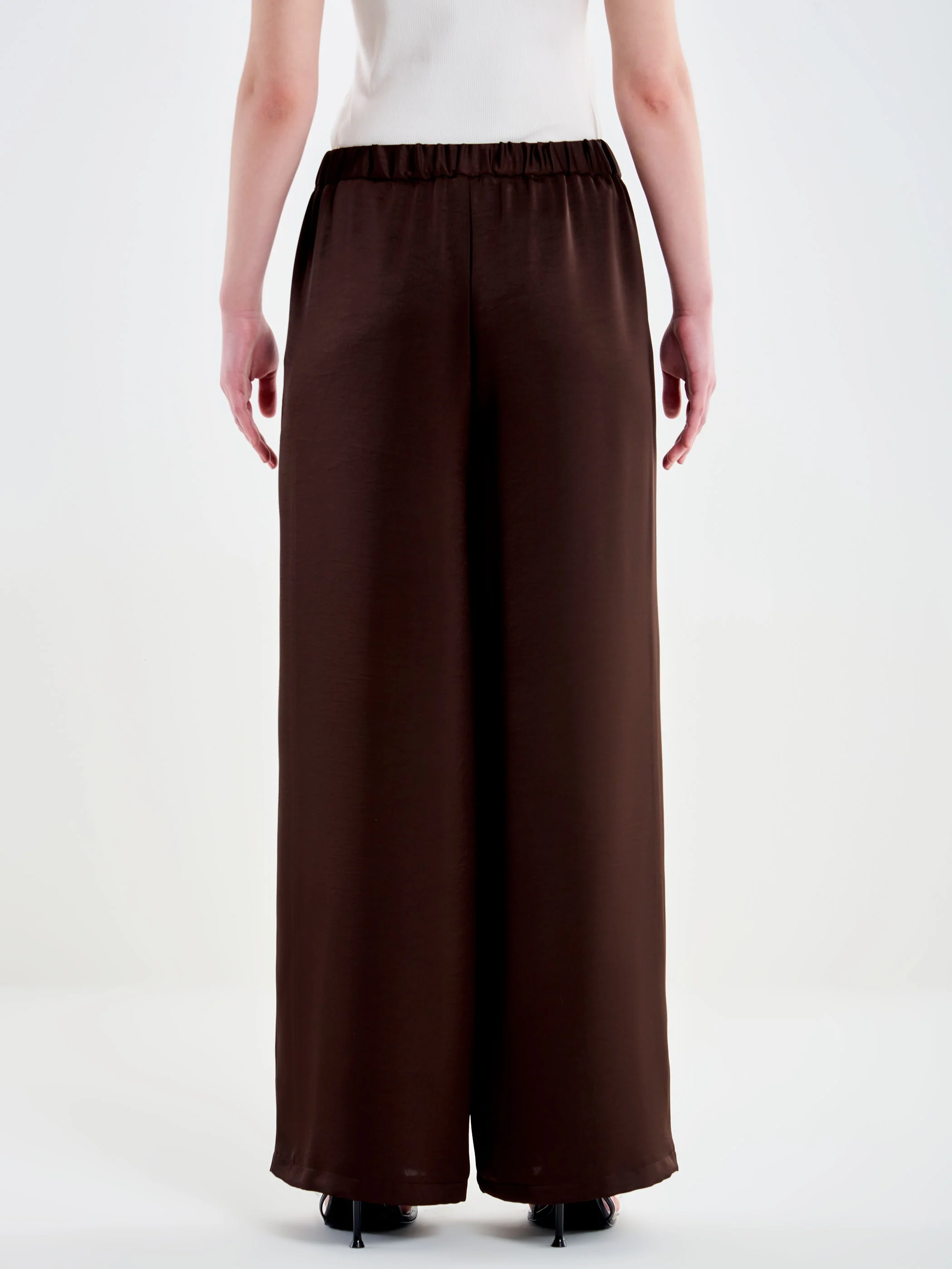 Pantalone in Raso Elastico in Vita - Image 3