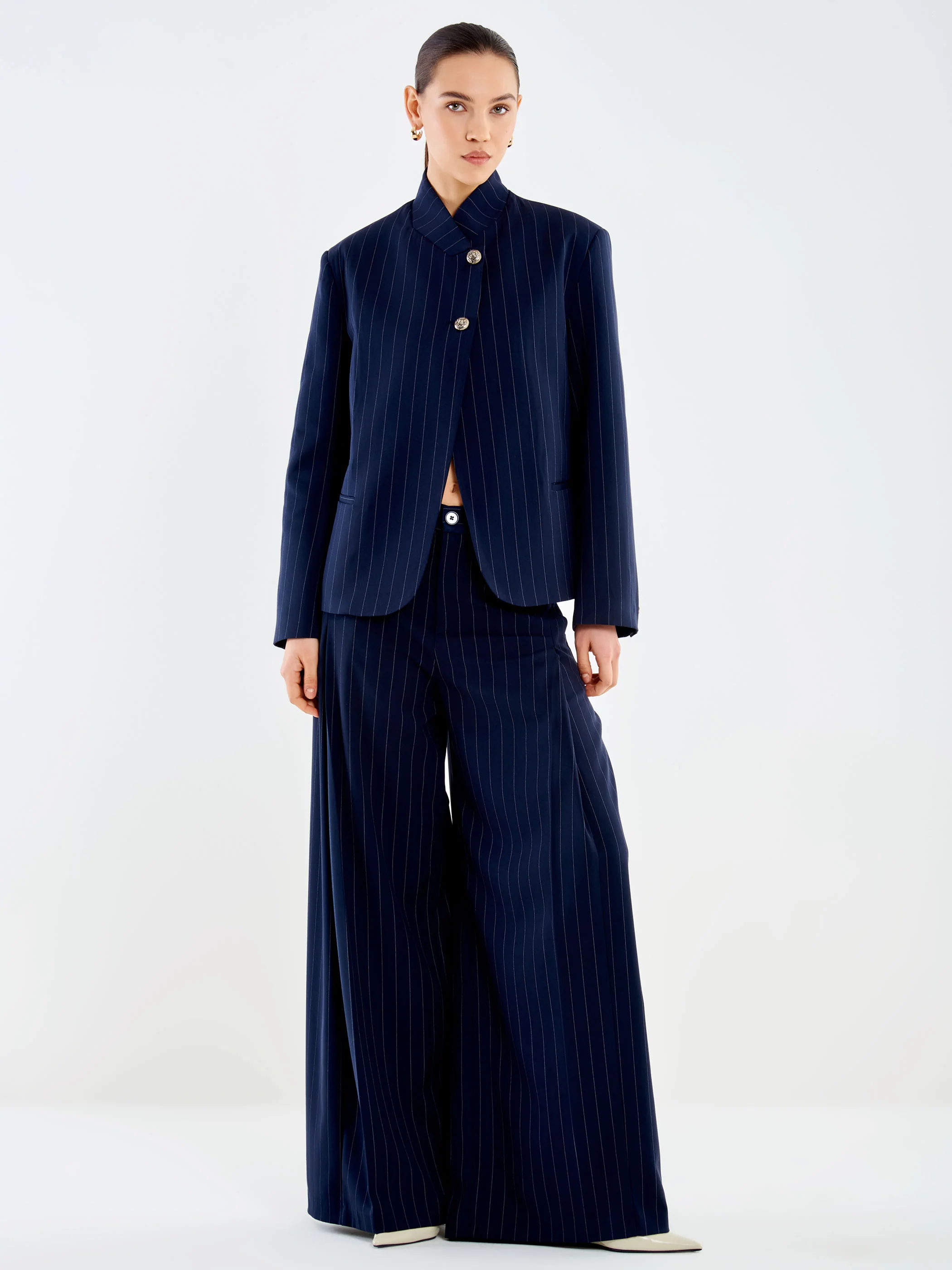 Pantalone Palazzo Gessato