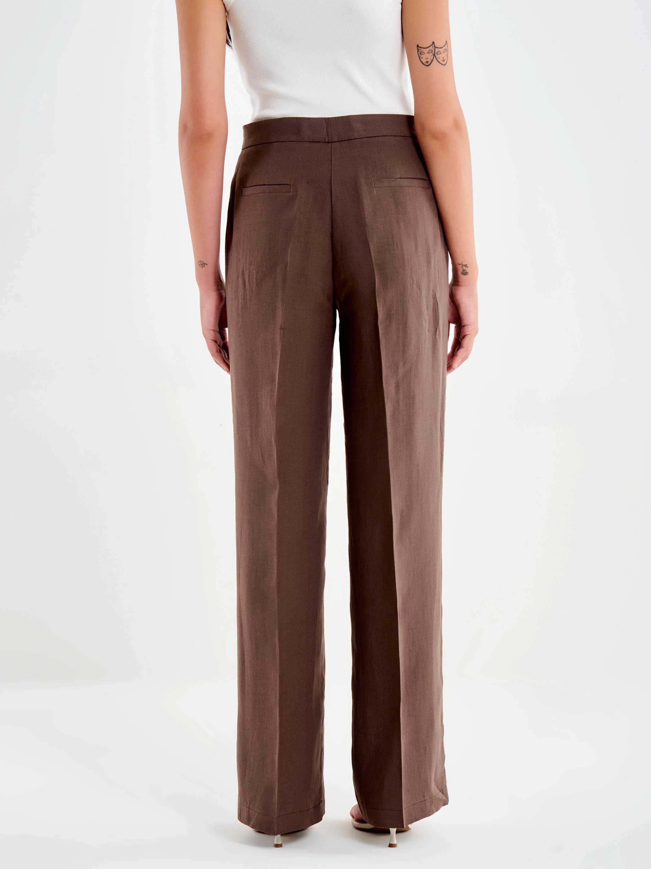 Pantalone Palazzo in Lino - Image 3