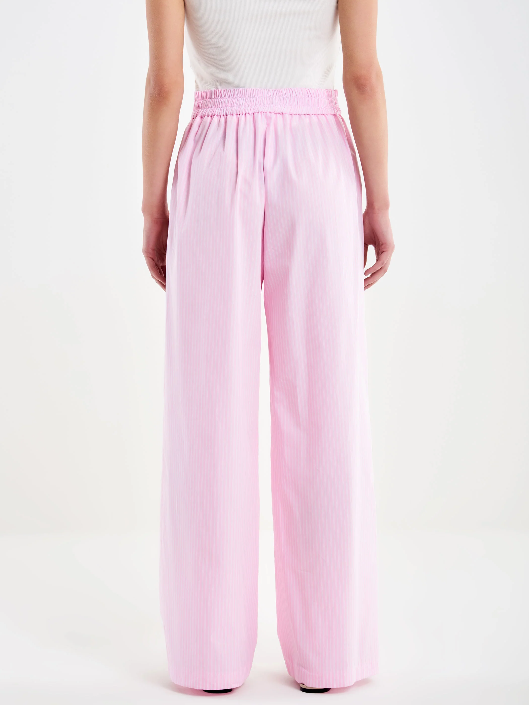 Pantaloni in Popeline a Righe - Image 3