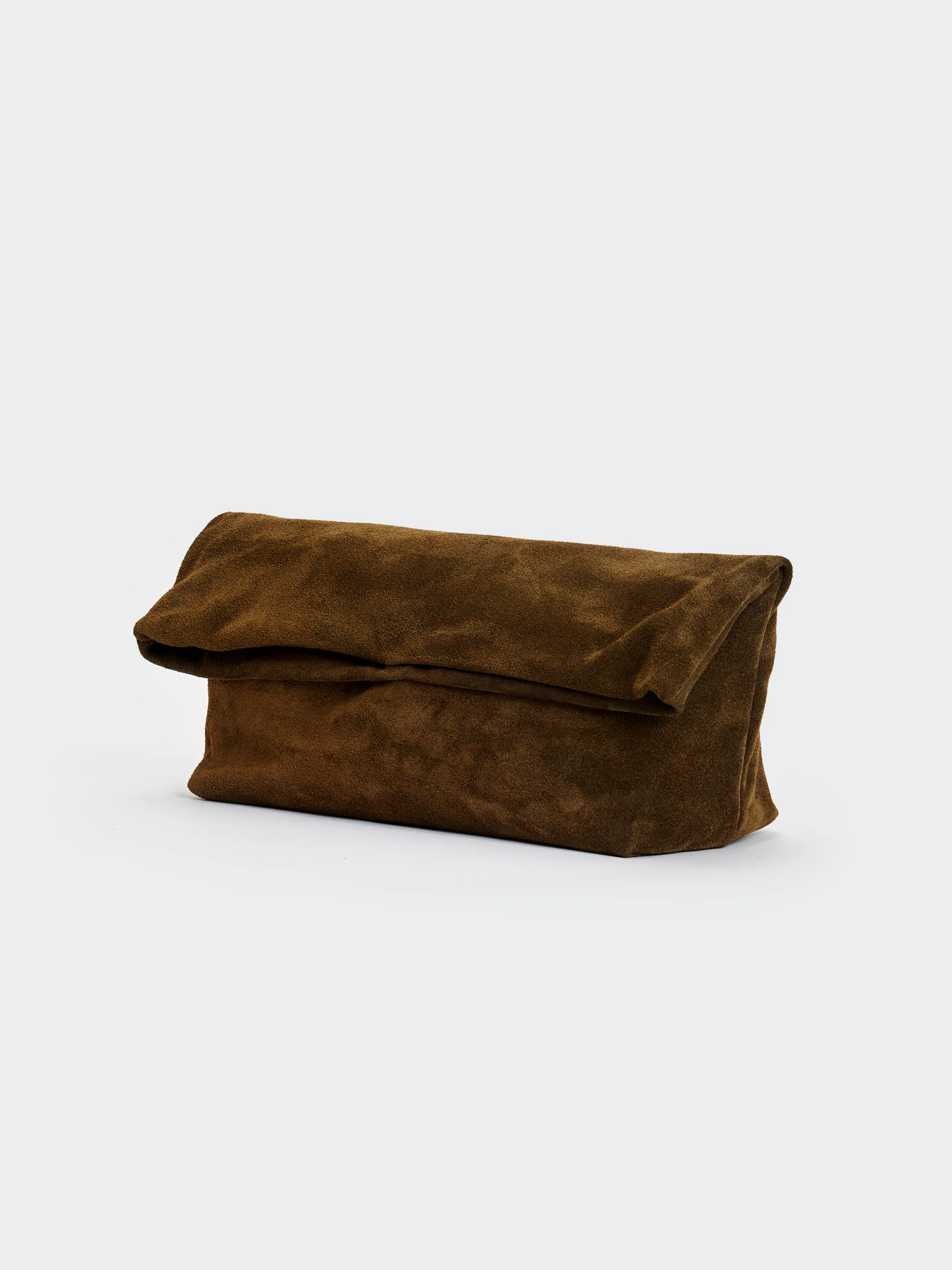 Pochette Maxi in Pelle Scamosciata - Image 2