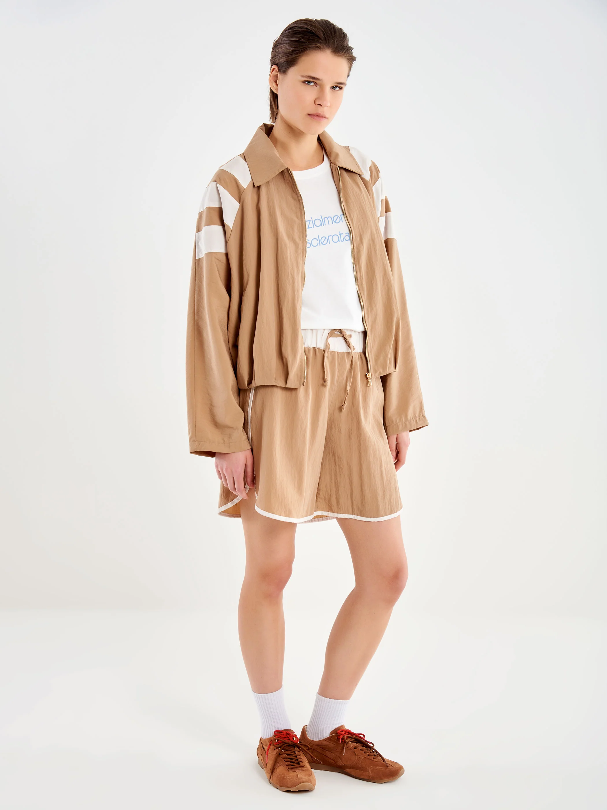 Shorts in Tessuto Tecnico