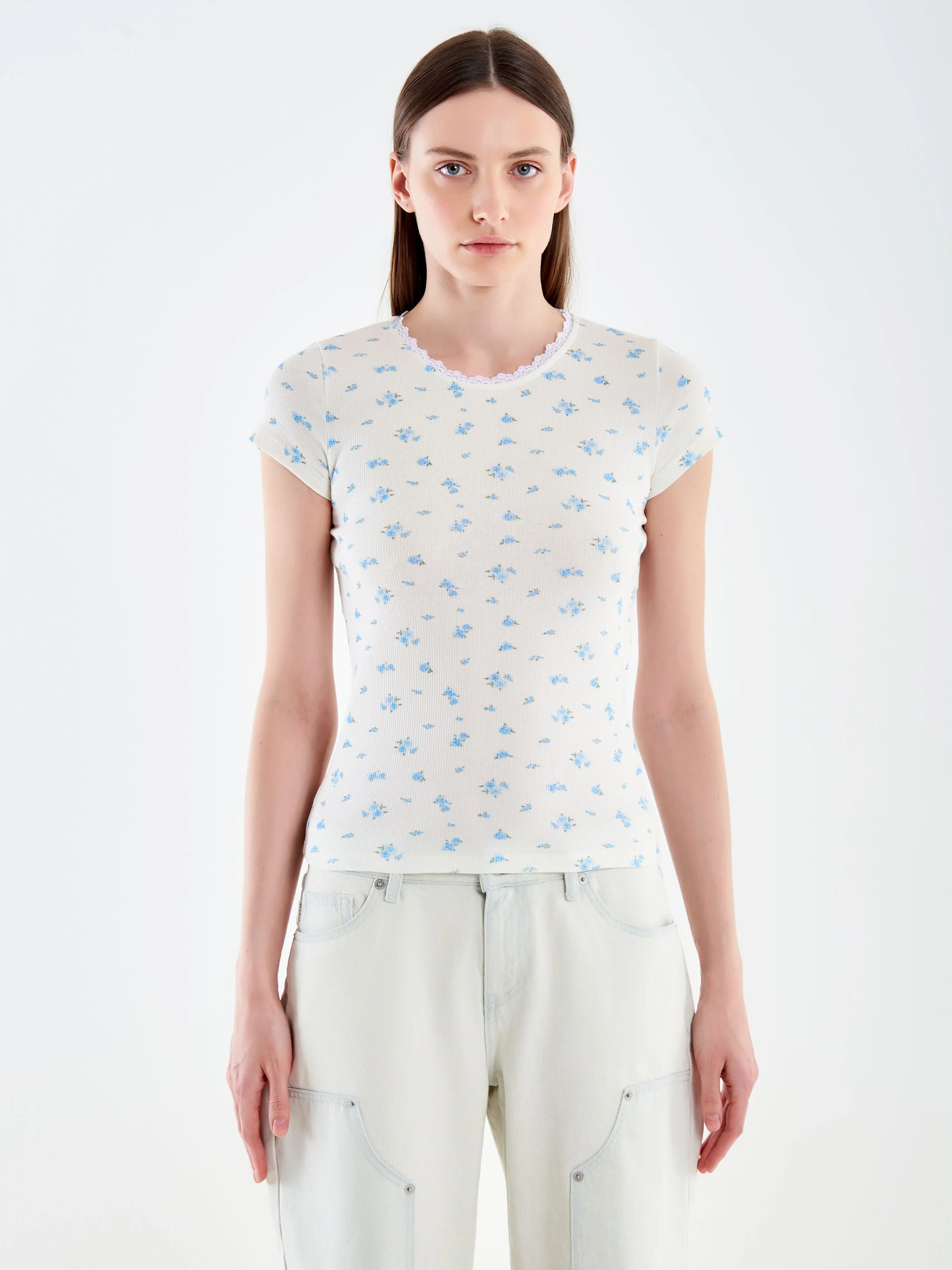 T-Shirt a Costine Fiorellini - Image 2
