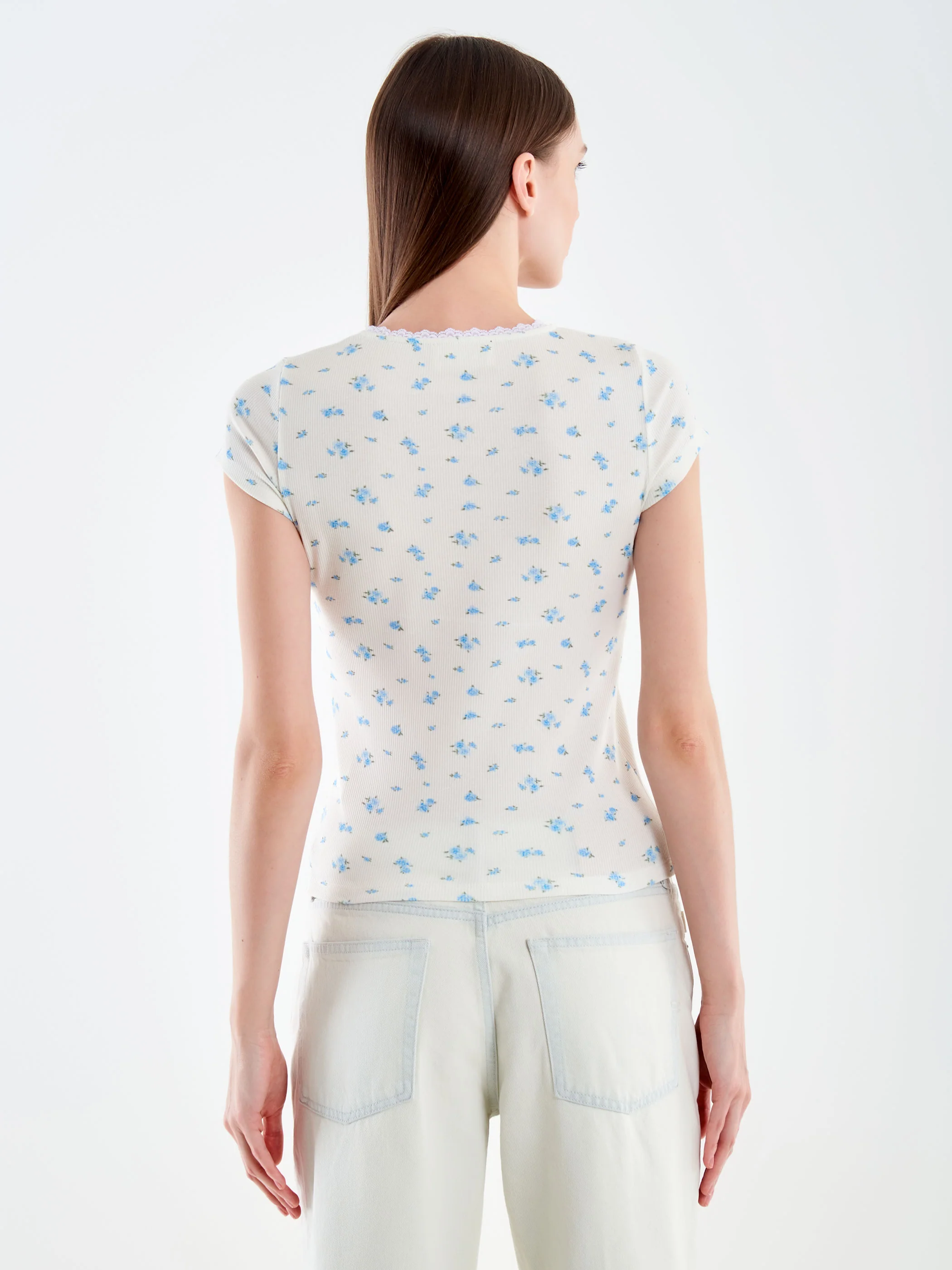 T-Shirt a Costine Fiorellini - Image 3